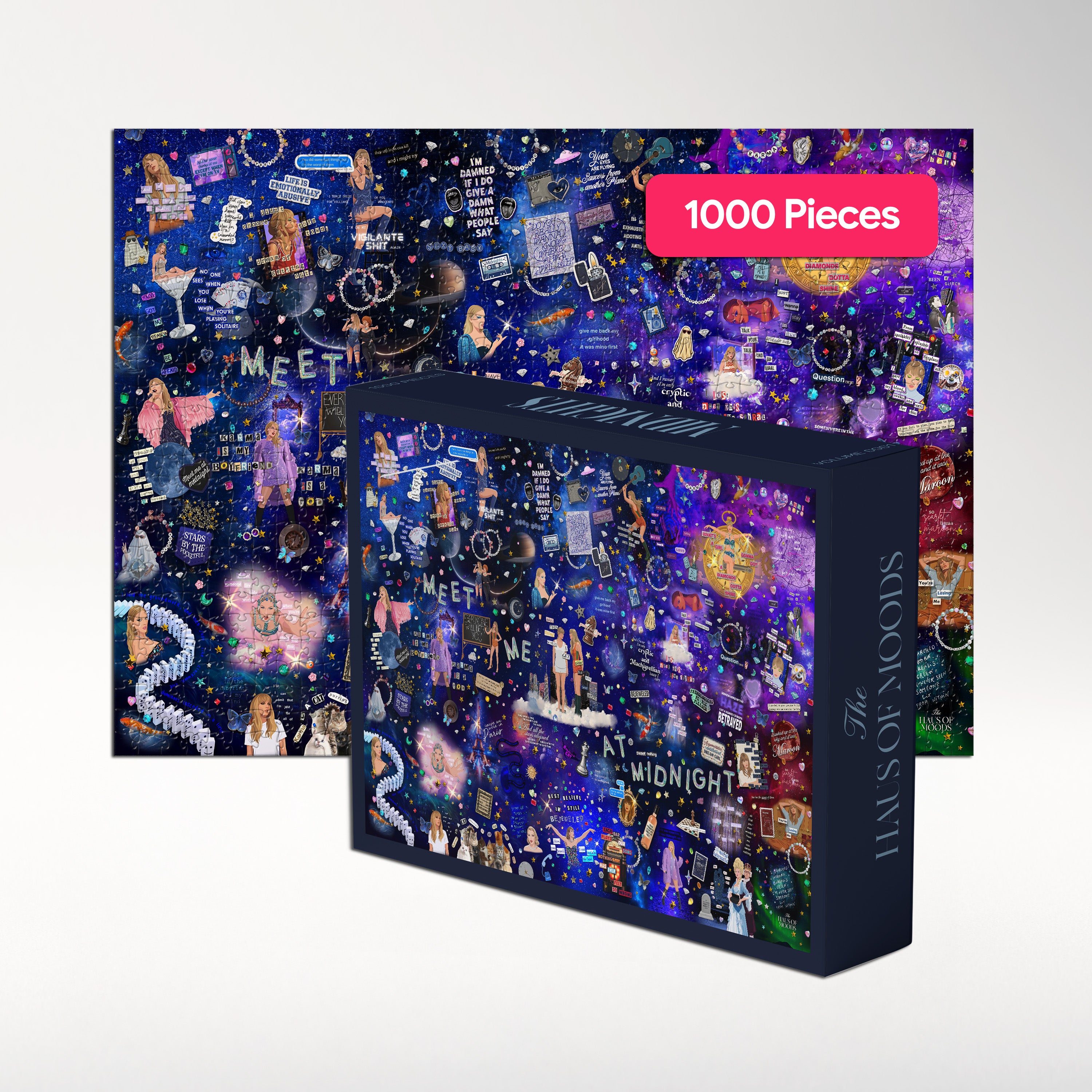 Midnights Lyrics & Easter Eggs Puzzle ©