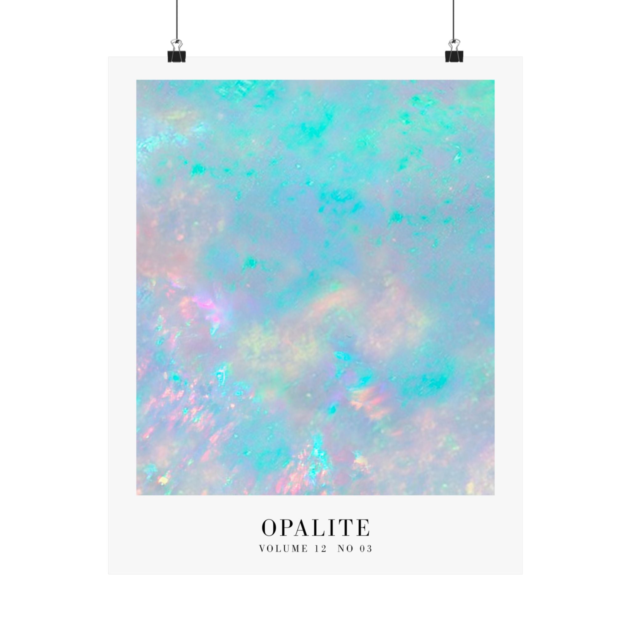 But now the sky is Opalite