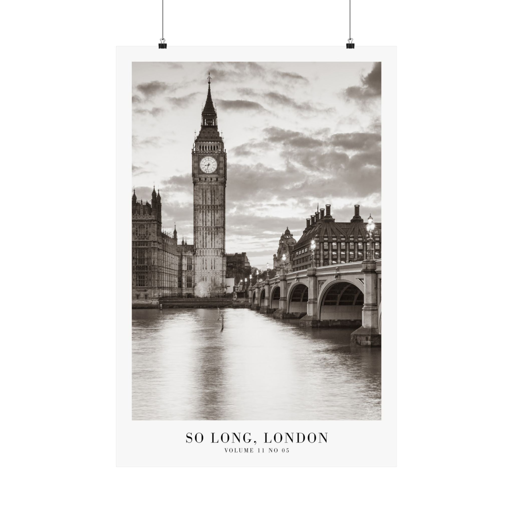 So Long London Tortured Poets Department Taylor Swift–inspired poster — detail view 8