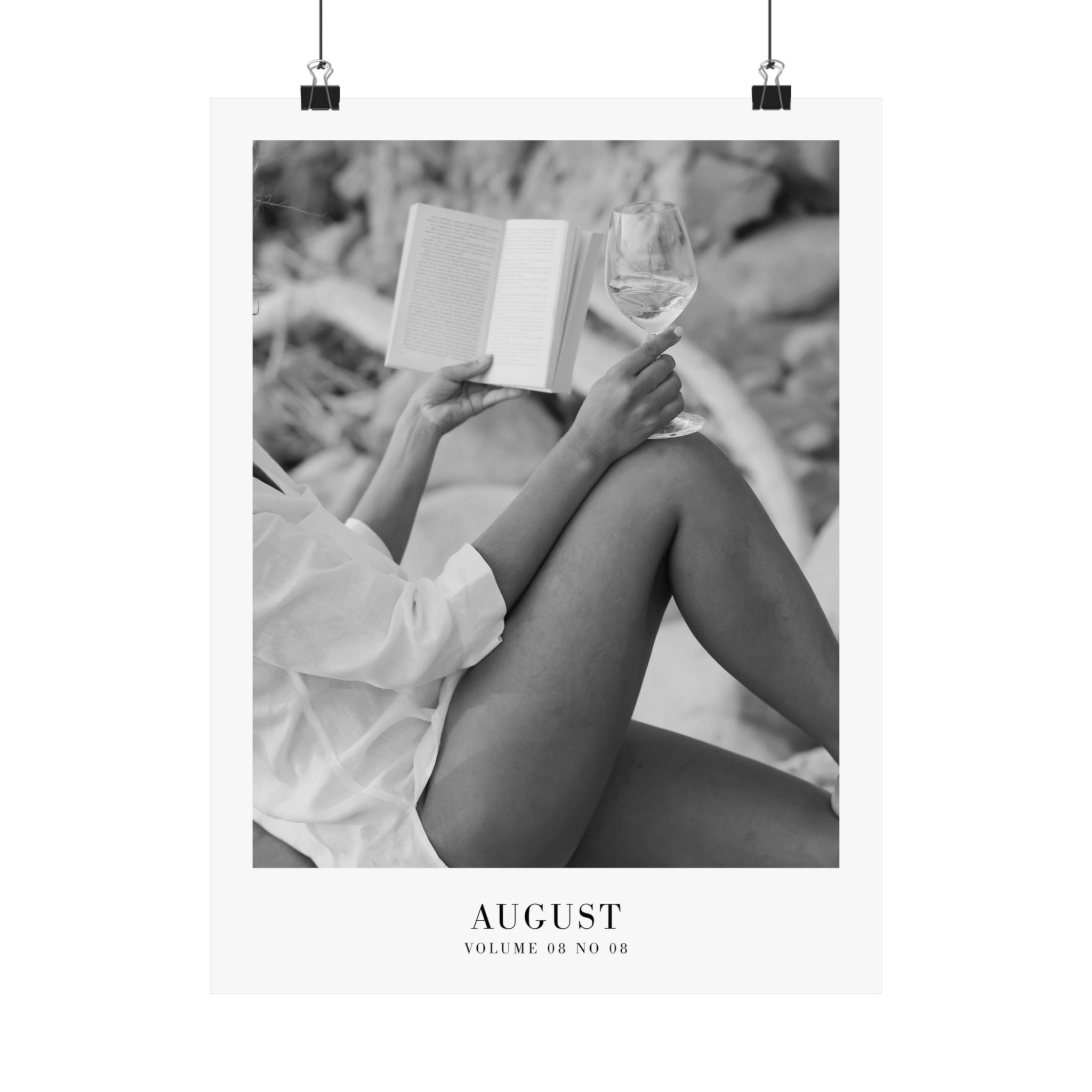 Folklore August Taylor Swift inspired print displayed in a quiet luxury apartment