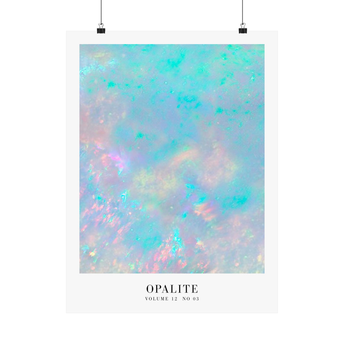 But now the sky is Opalite
