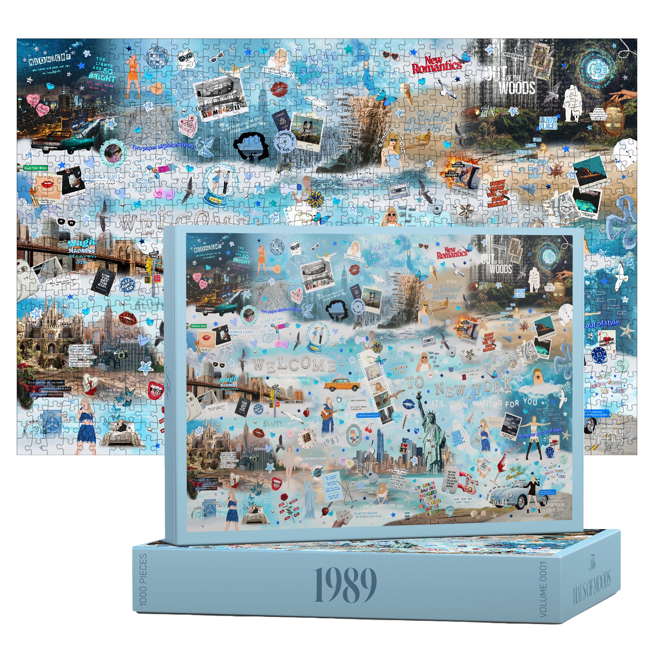 1989 Era Lyrics & Easter Eggs Puzzle © - Haus Of Moods