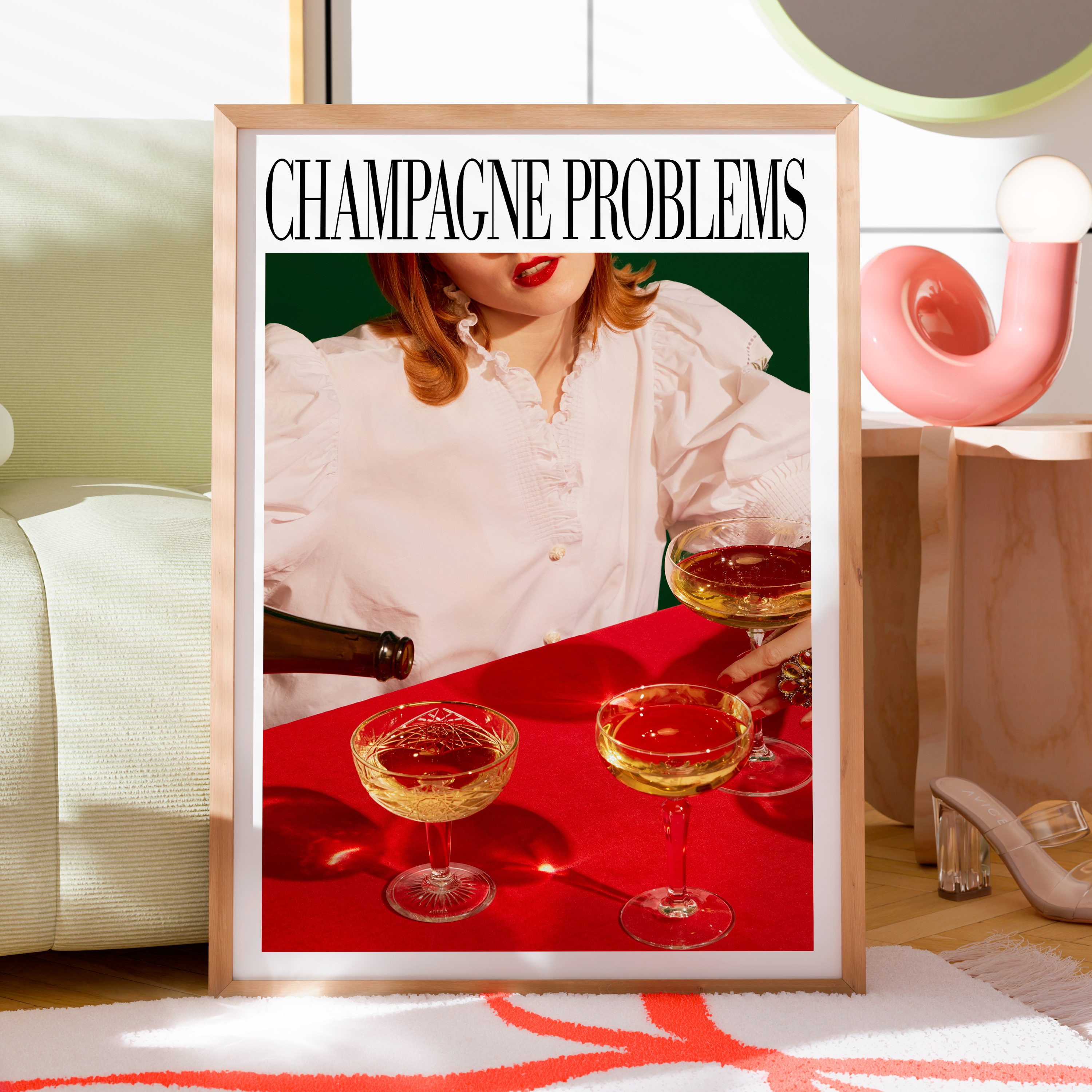 Champagne Problems Pouring - Haus Of Moods