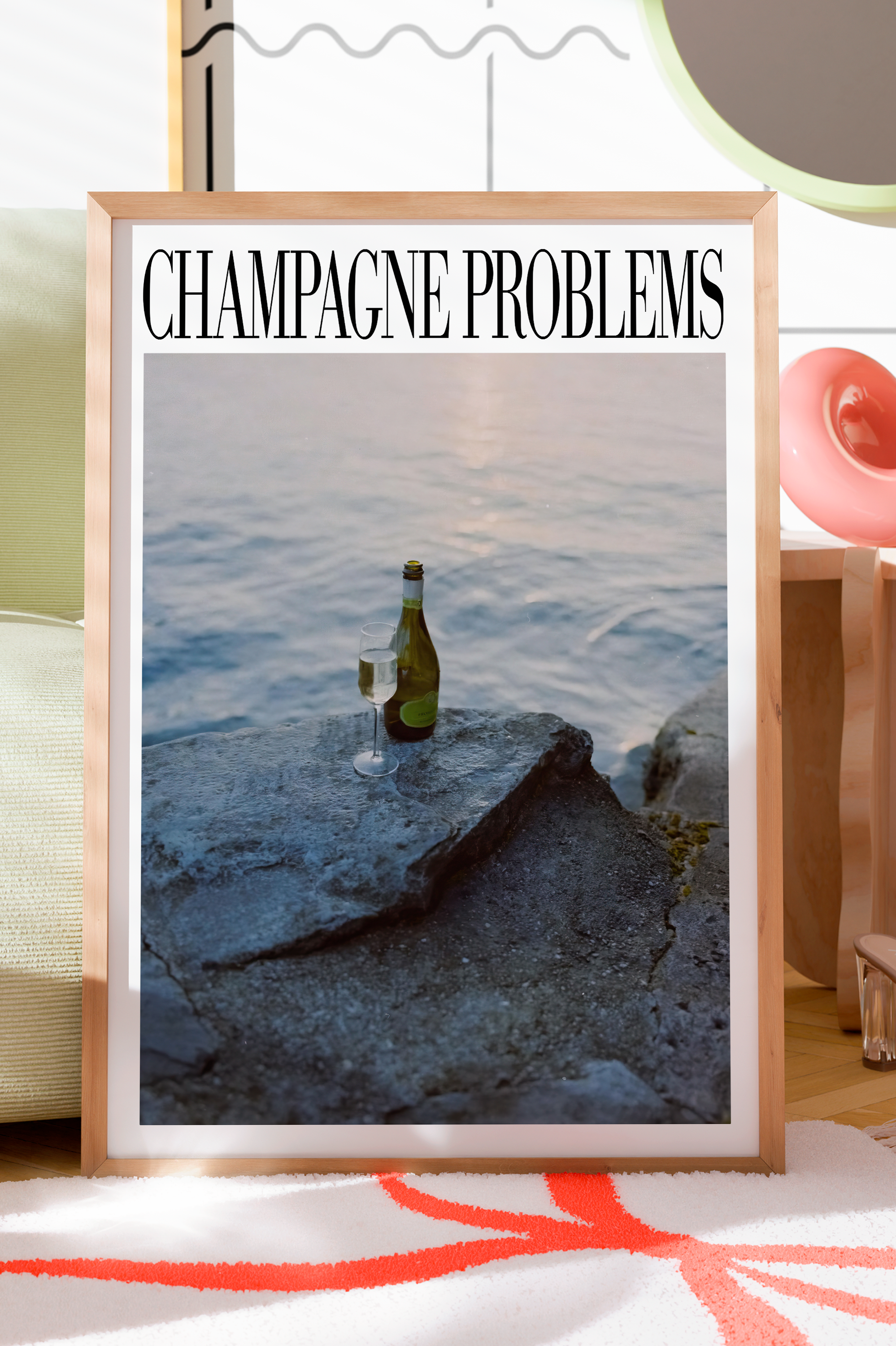 Champagne Problems By The Ocean - Haus Of Moods