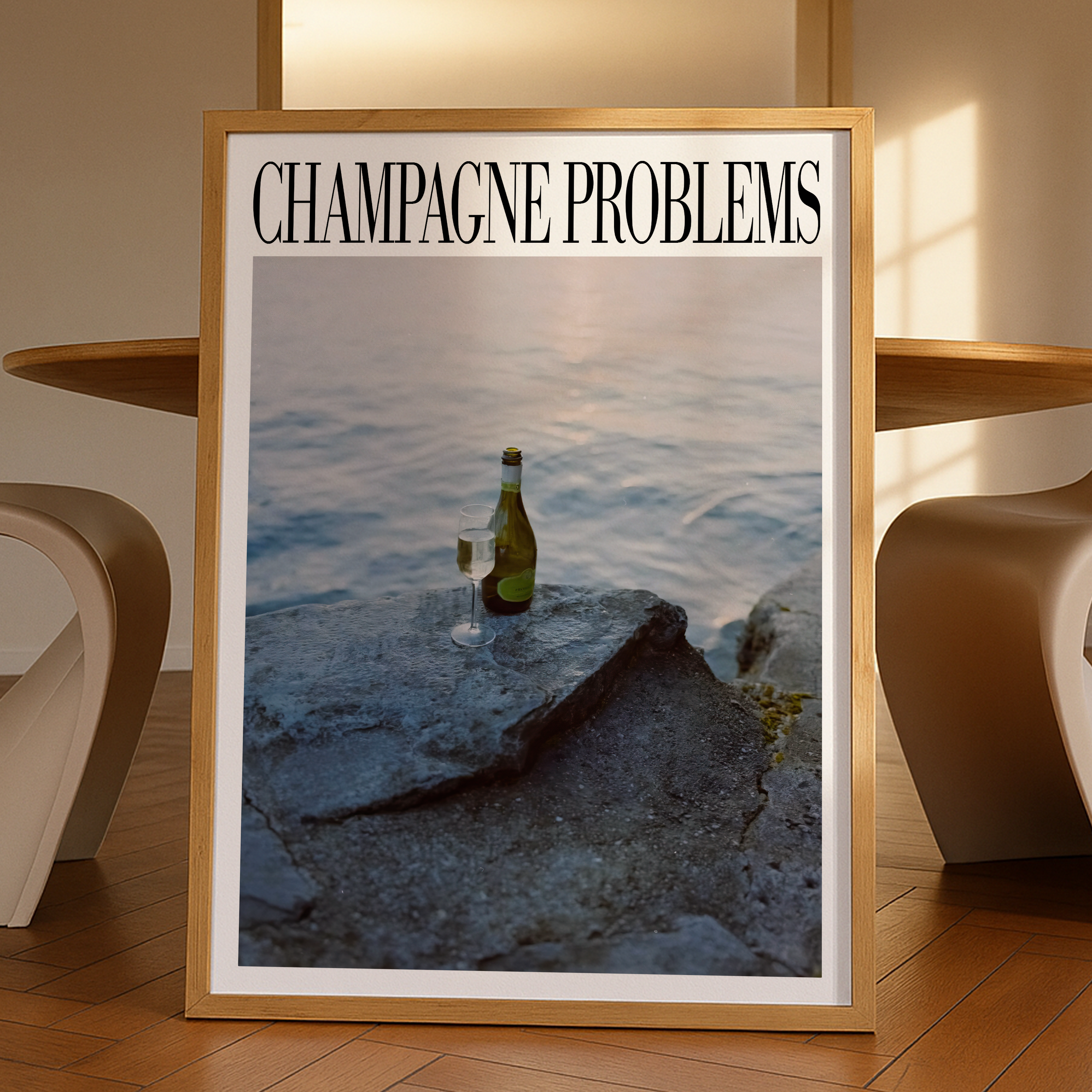 Champagne Problems By The Ocean - Haus Of Moods