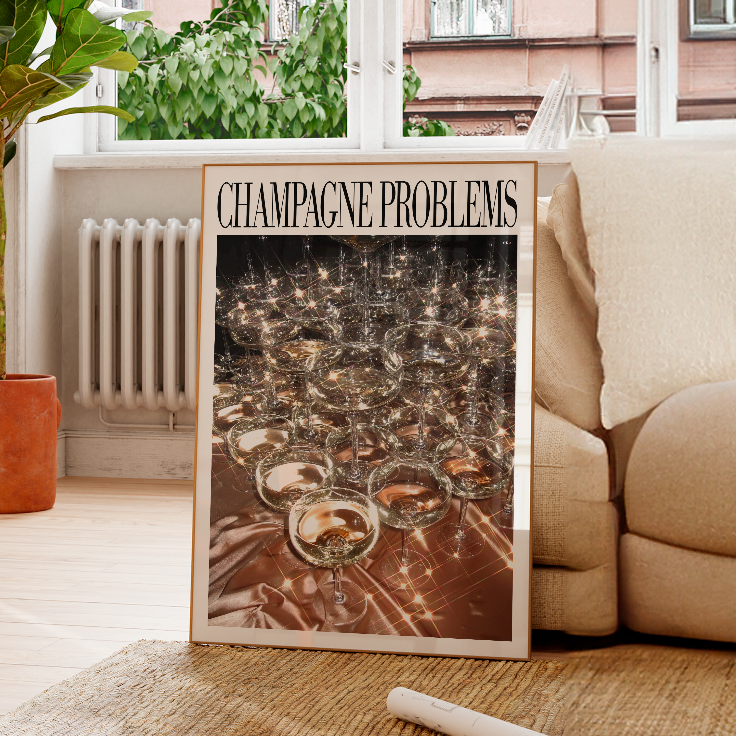 Champagne Tower Sparkles - Haus Of Moods