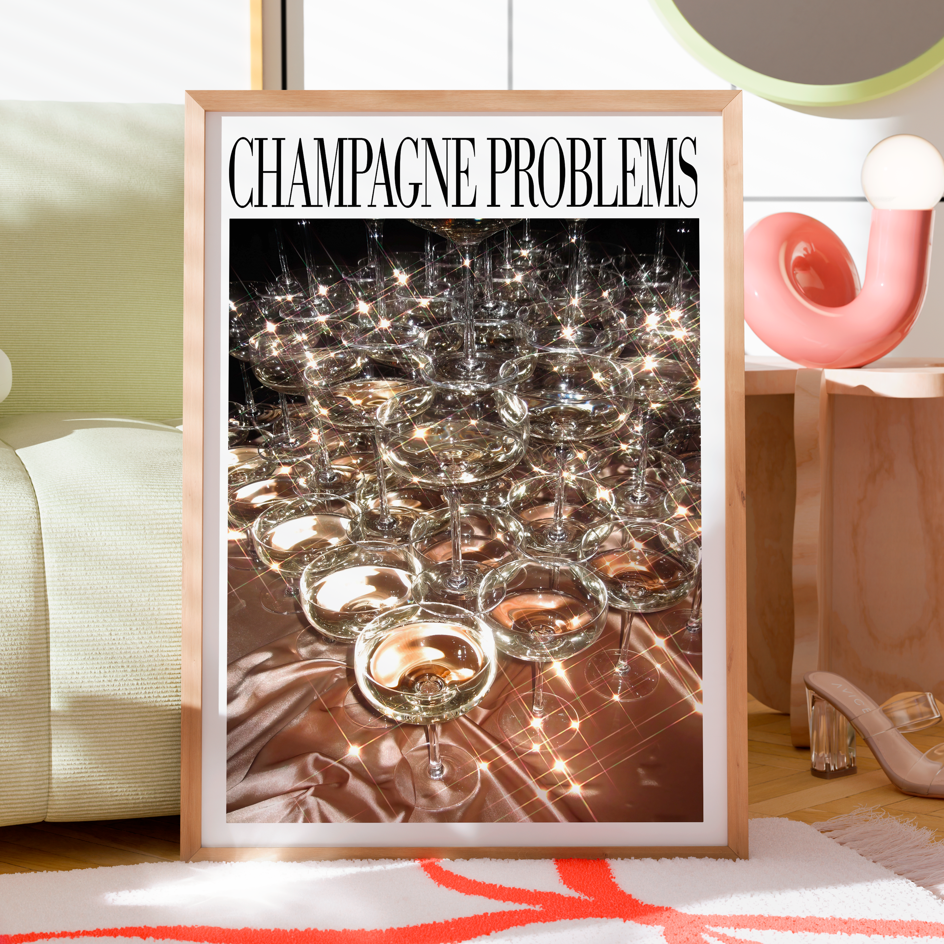 Champagne Tower Sparkles - Haus Of Moods