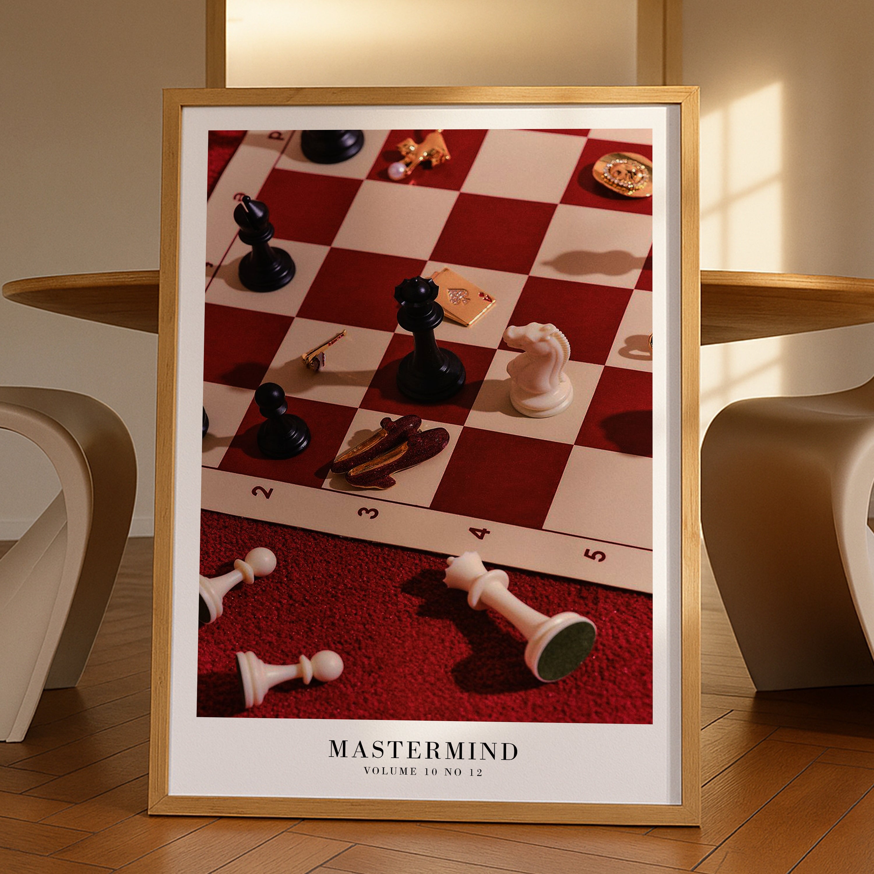 Mastermind Chess Poster - Haus Of Moods