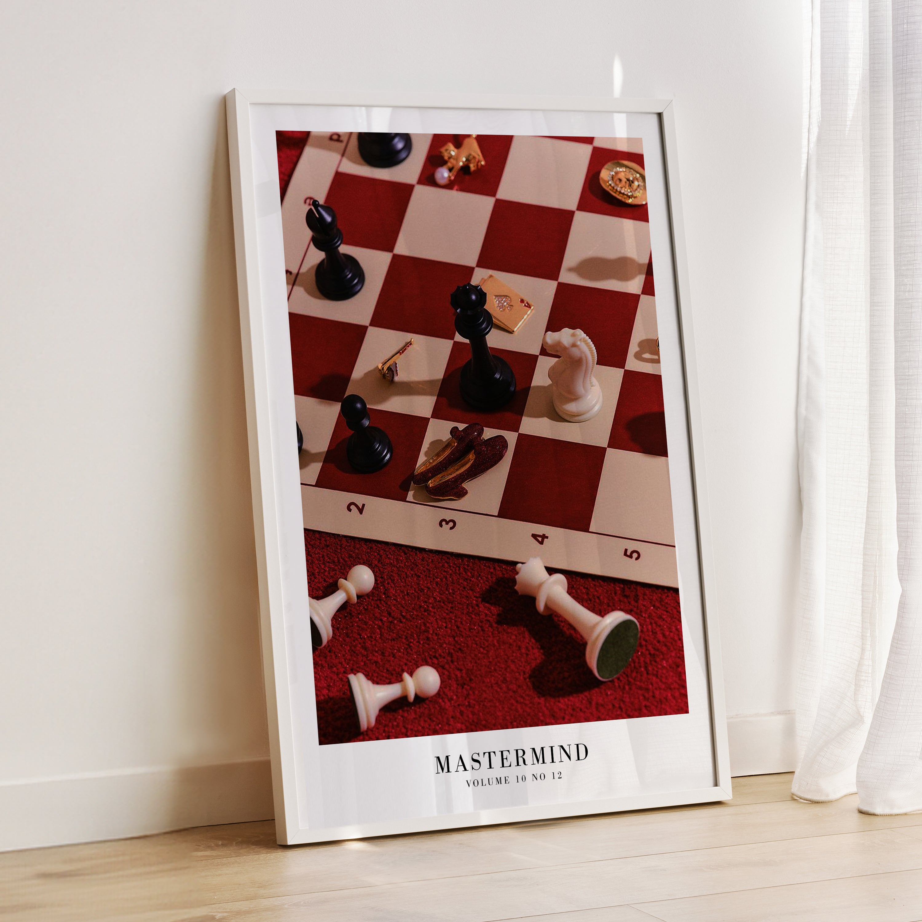 Mastermind Chess Poster - Haus Of Moods