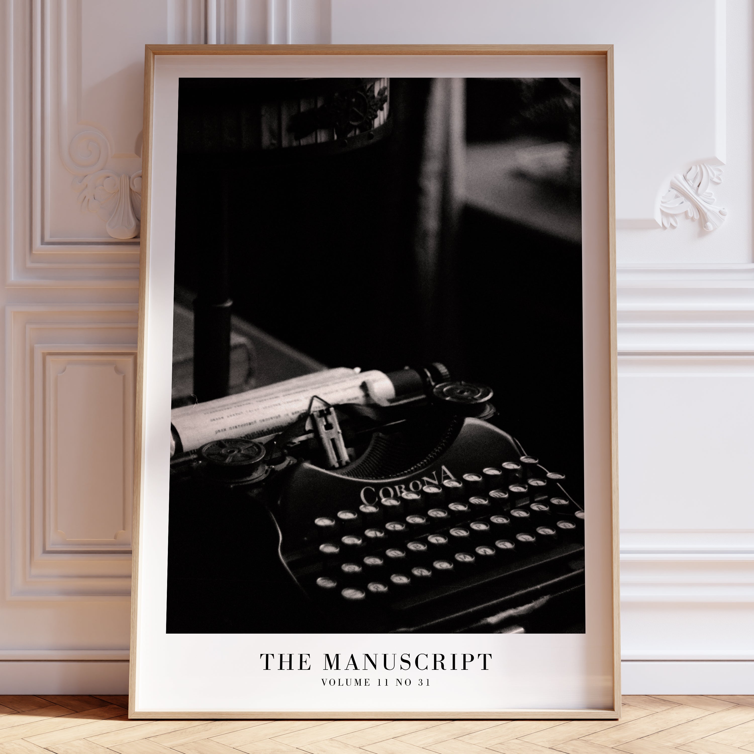 The Manuscript TTPD print as bookish Swiftie gift wall decor