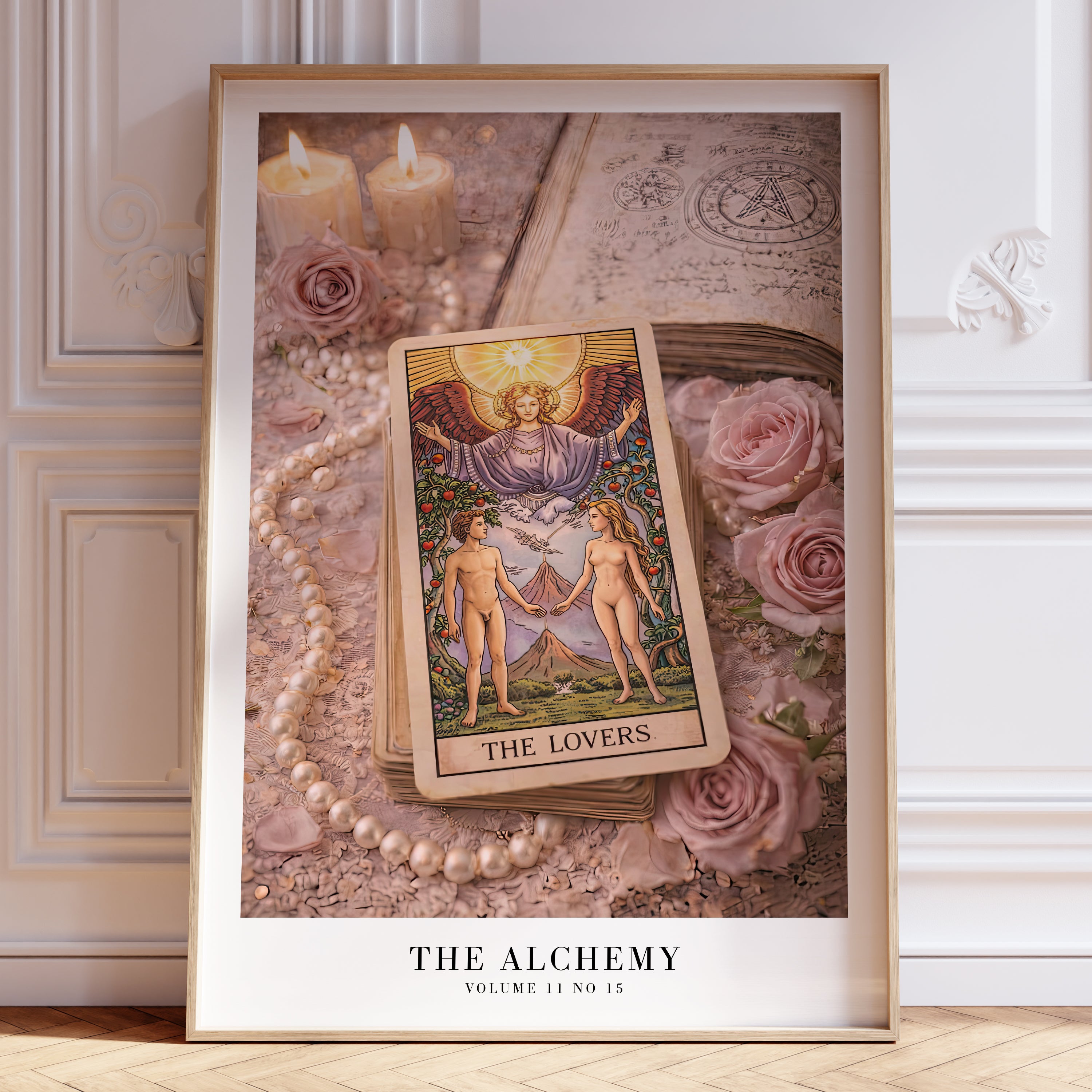 The Alchemy Tarot Taylor Swift wall art in romantic feminine gallery
