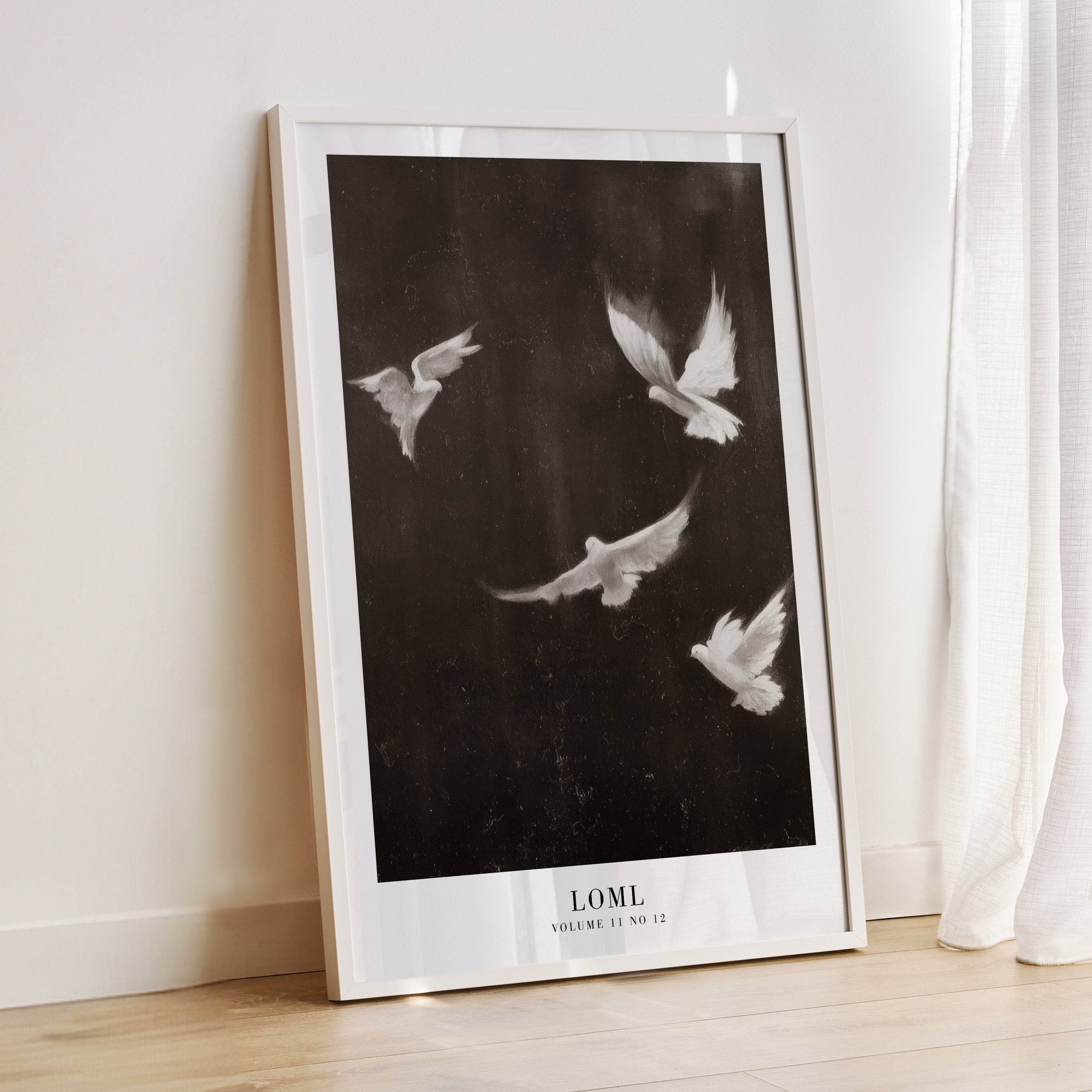 loml TTPD print in sad girl aesthetic feminine bedroom