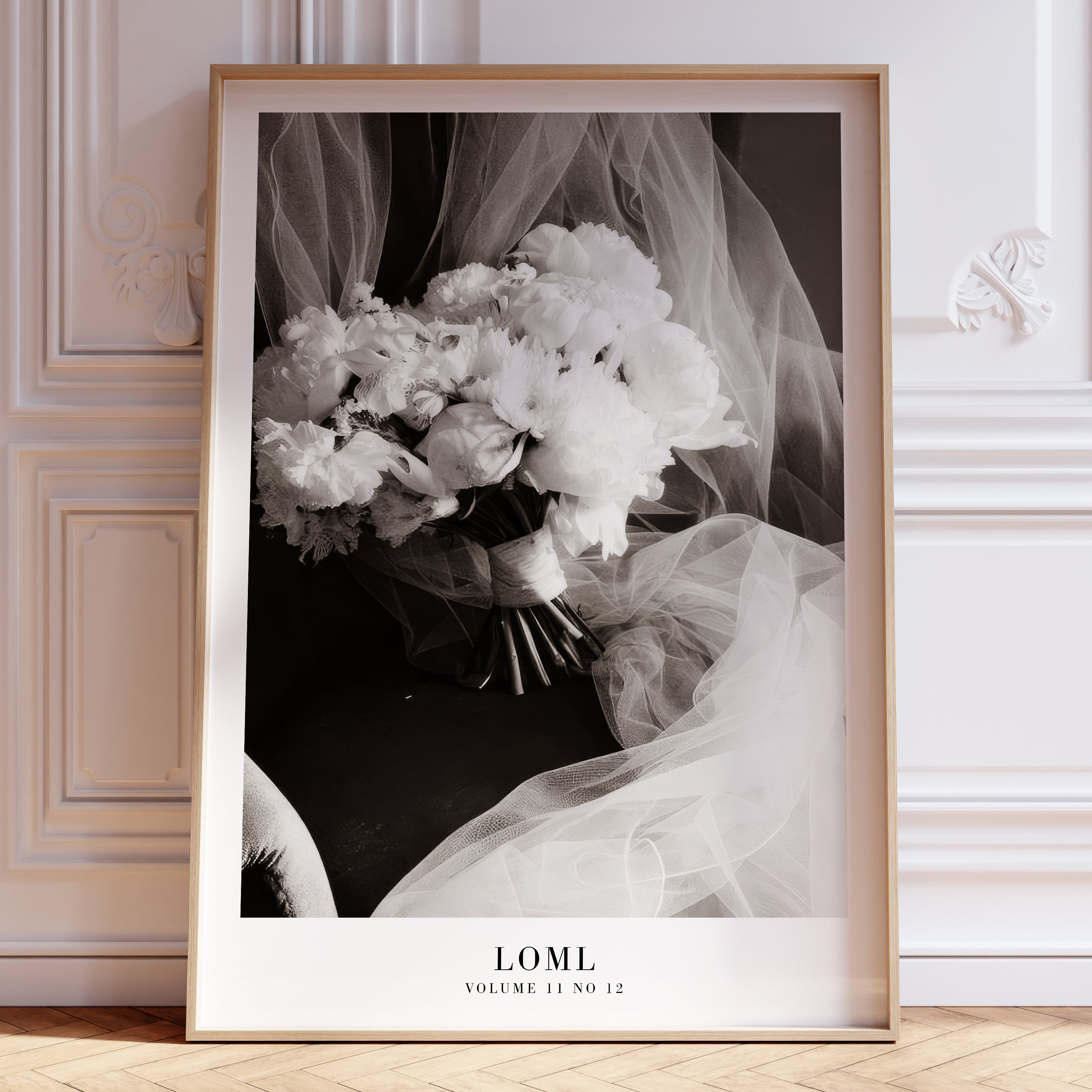 loml Bouquet Taylor Swift wall art in cozy reading corner
