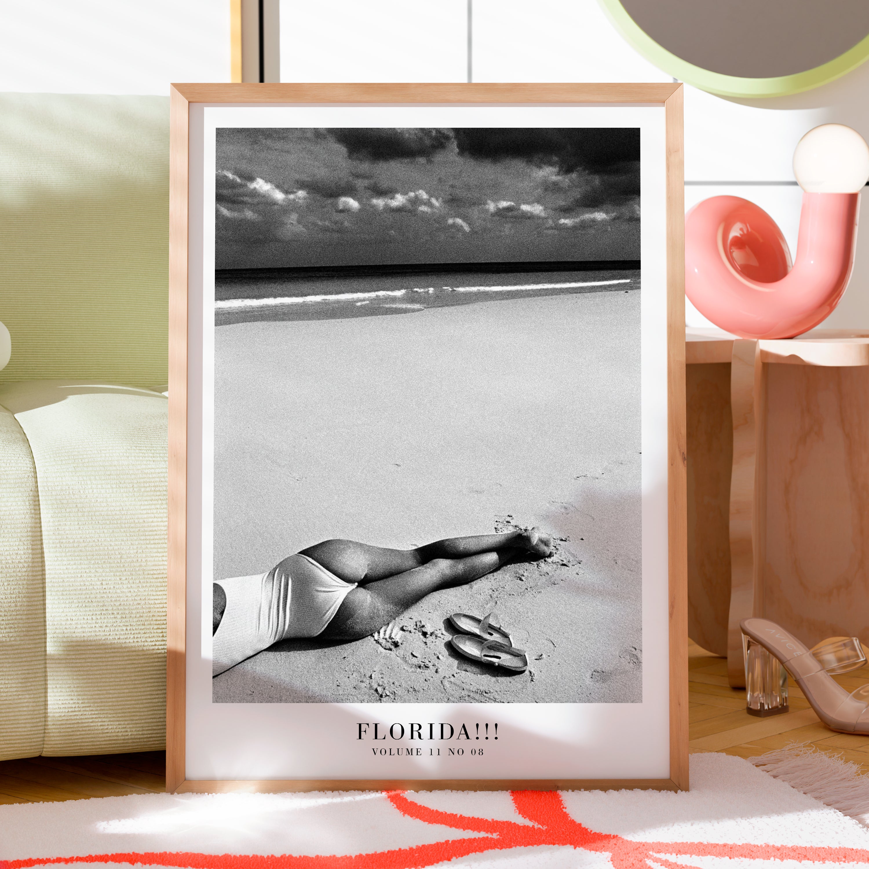 Florida!!! Song Poster | Aesthetic Wall Art | Bold Music Wall Art | Gallery Wall Decor | Florida Taylor Print Song Poster - Haus Of Moods