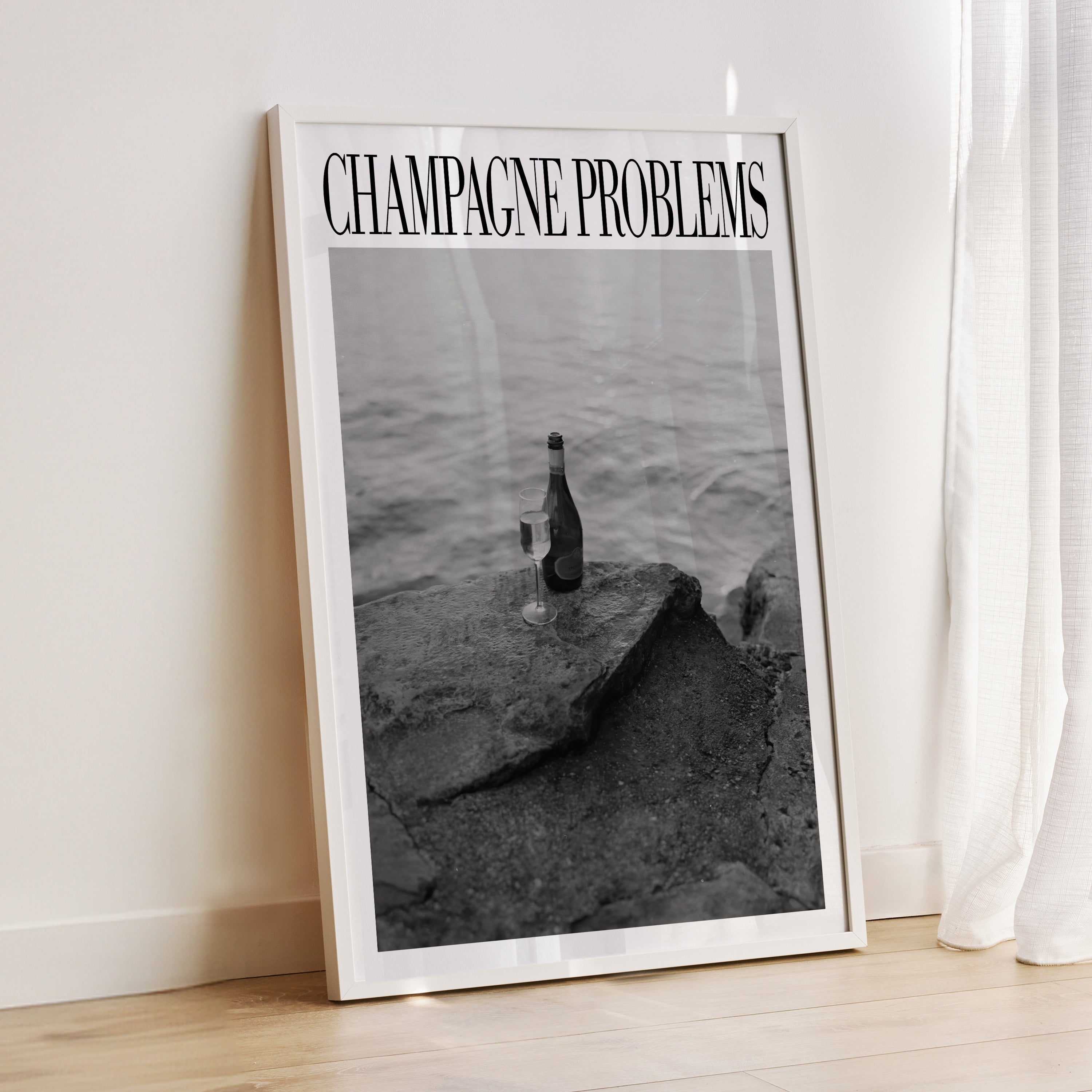 Champagne Problems Poster