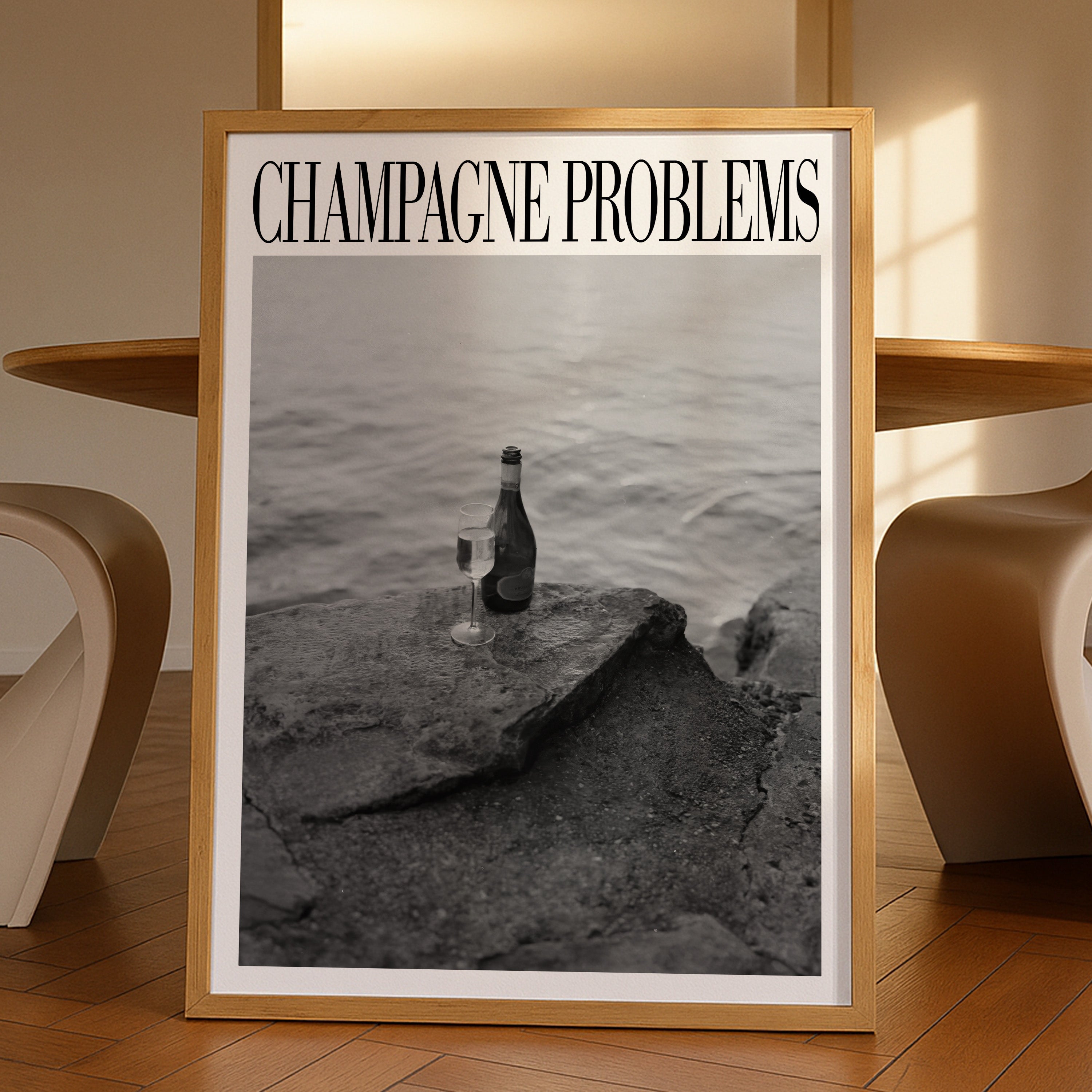 Champagne Problems Poster