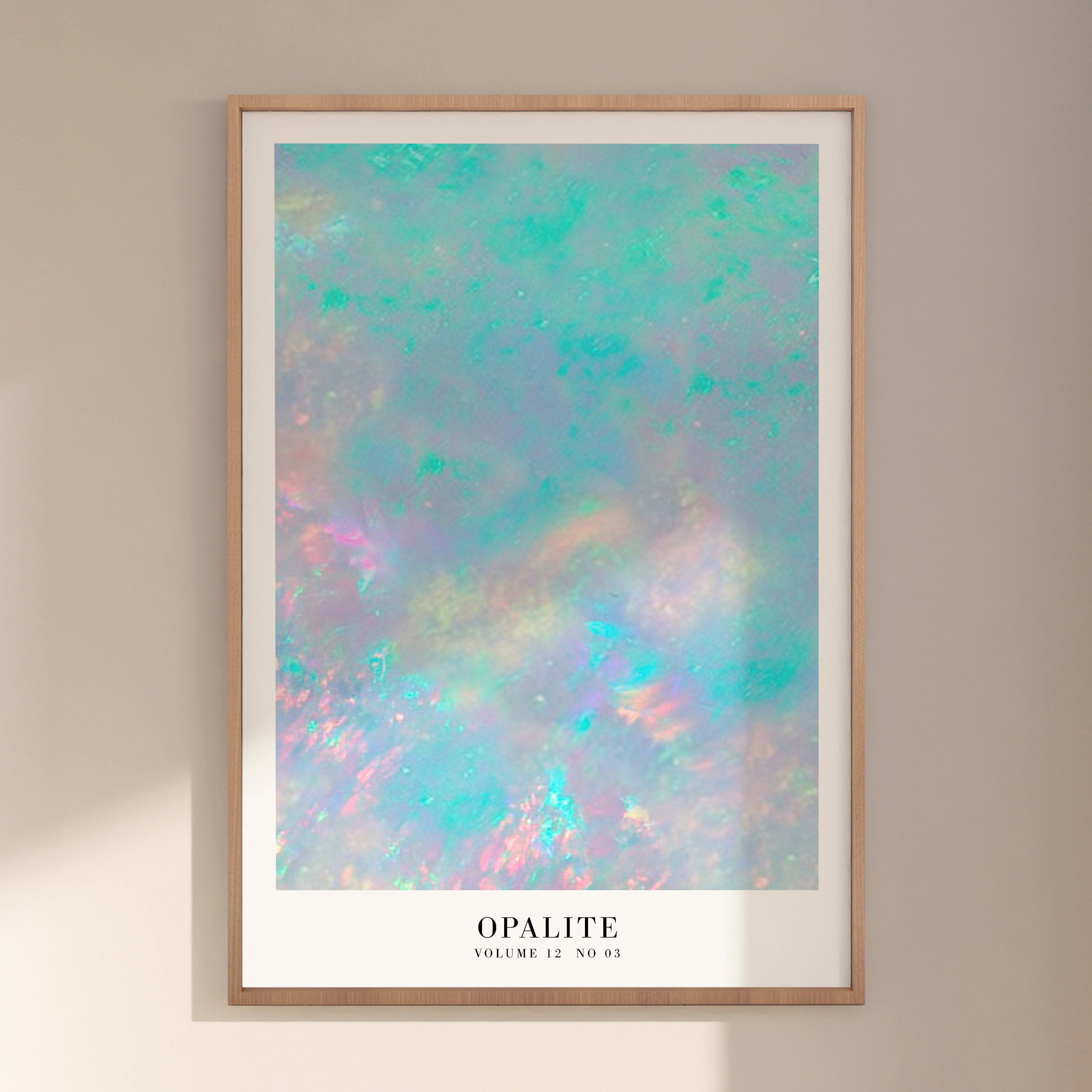 But now the sky is Opalite