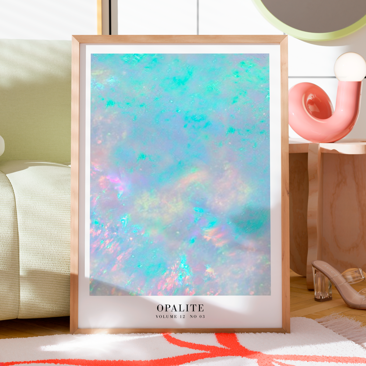 But now the sky is Opalite