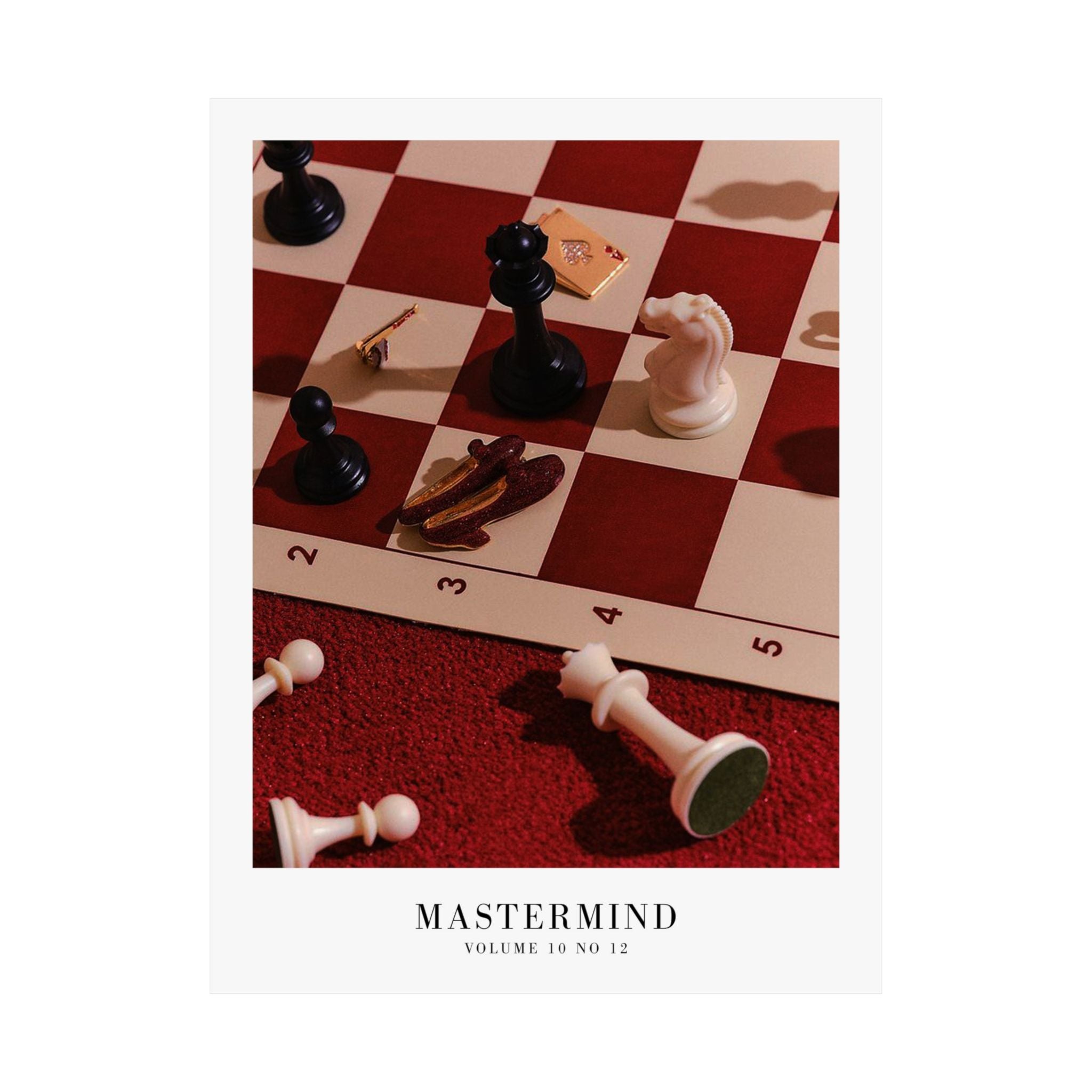 Mastermind Chess Poster - Haus Of Moods