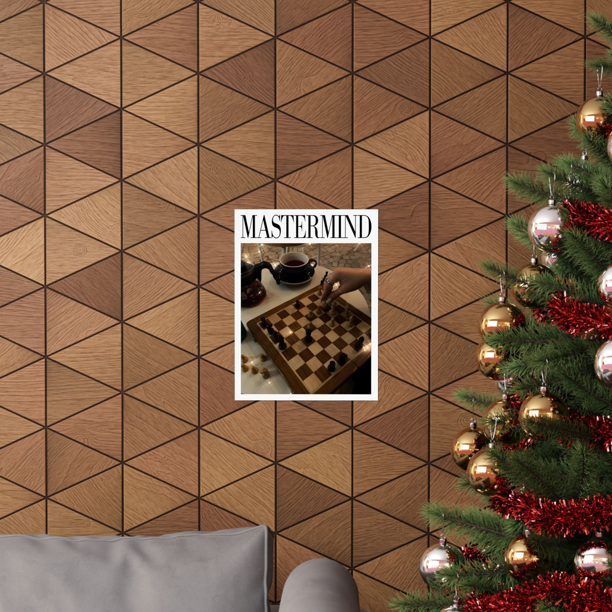 Midnights Mastermind chess poster as Swiftie gift wall decor