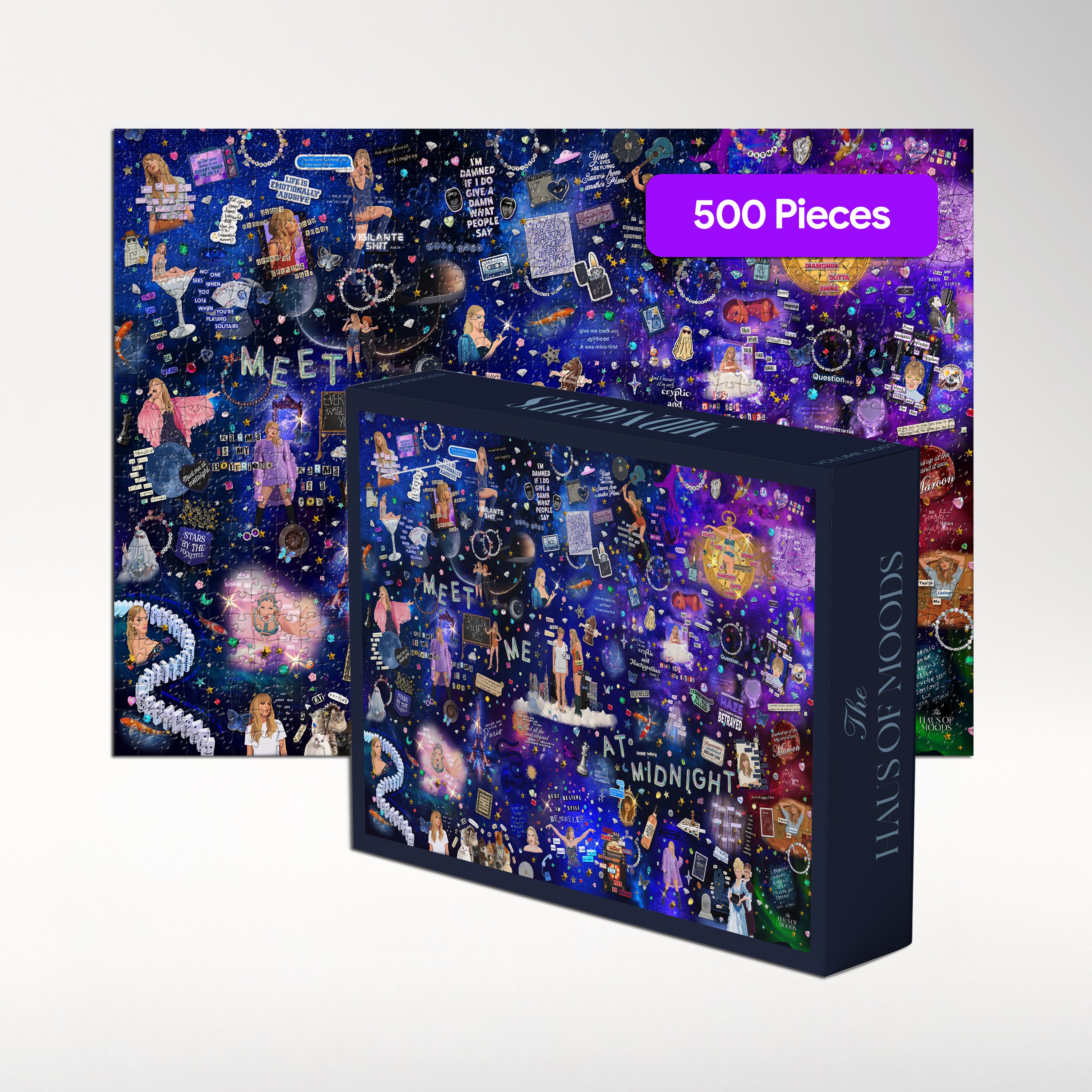 Midnights Lyrics & Easter Eggs Puzzle ©