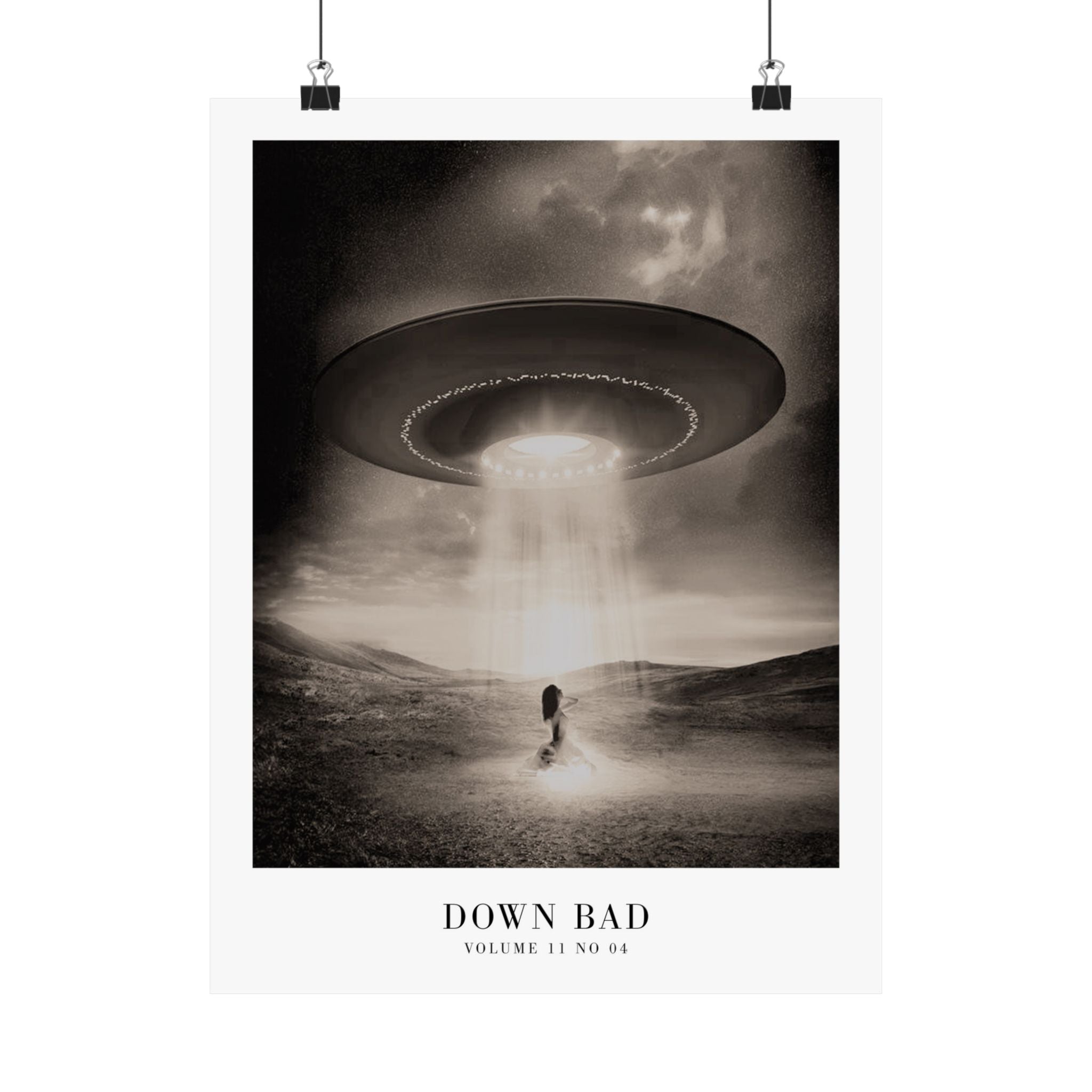 Down Bad Tortured Poets Department Taylor Swift–inspired poster — detail view 9
