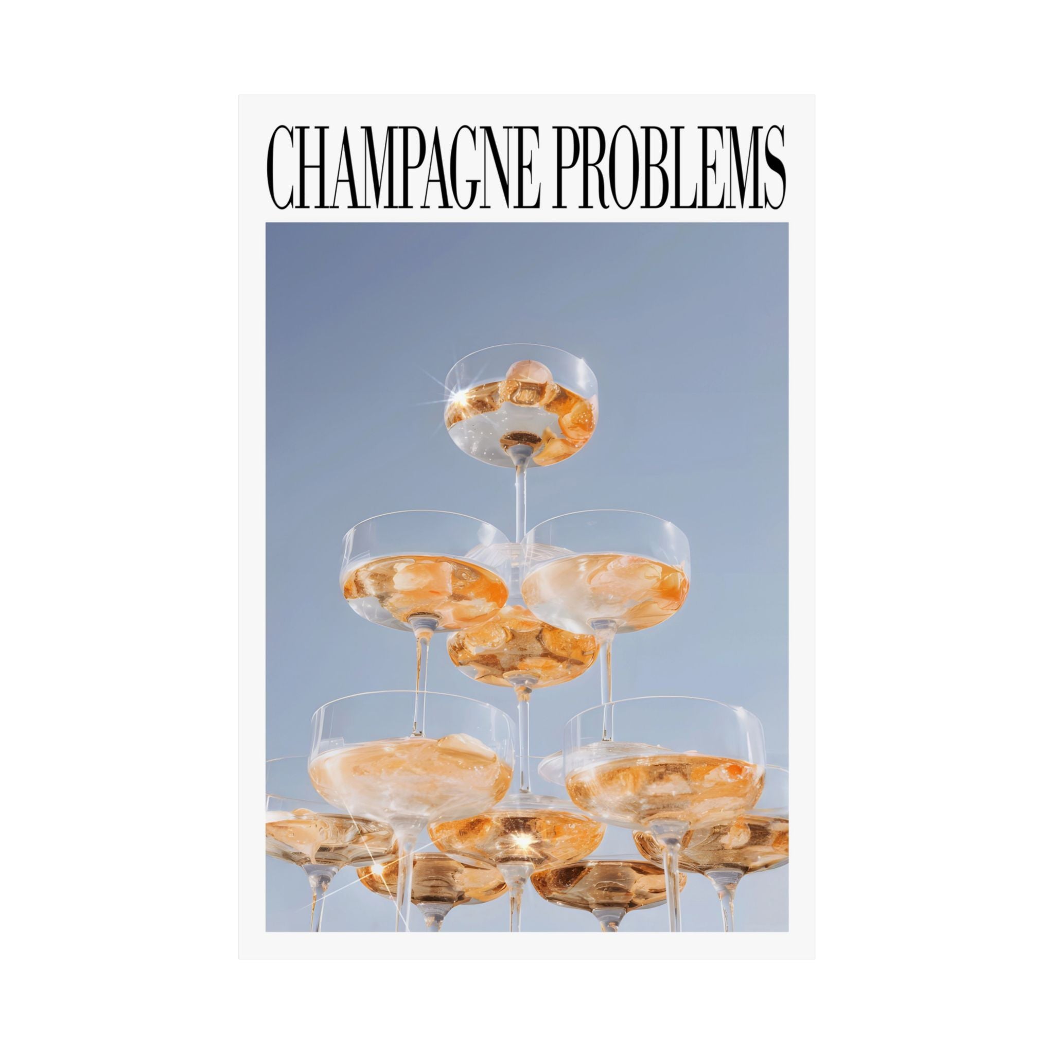 Taylor Swift “Champagne Problems” Poster – Evermore-Inspired Vintage Bar Cart Print