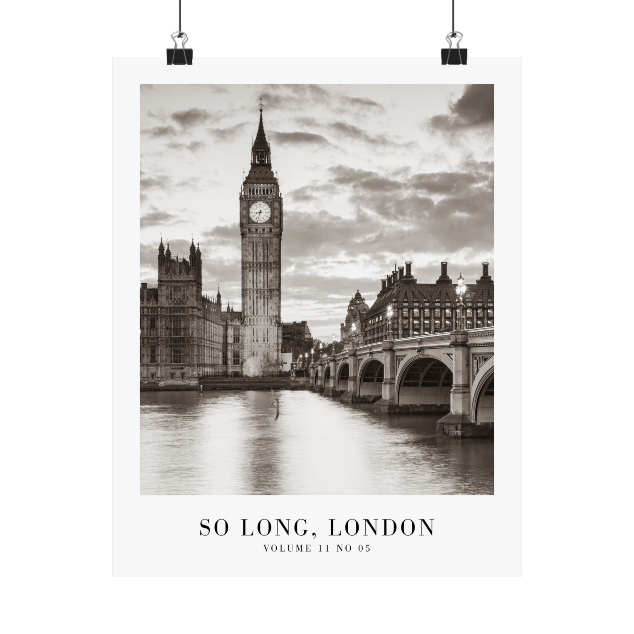 So Long London Tortured Poets Department Taylor Swift–inspired poster — detail view 2