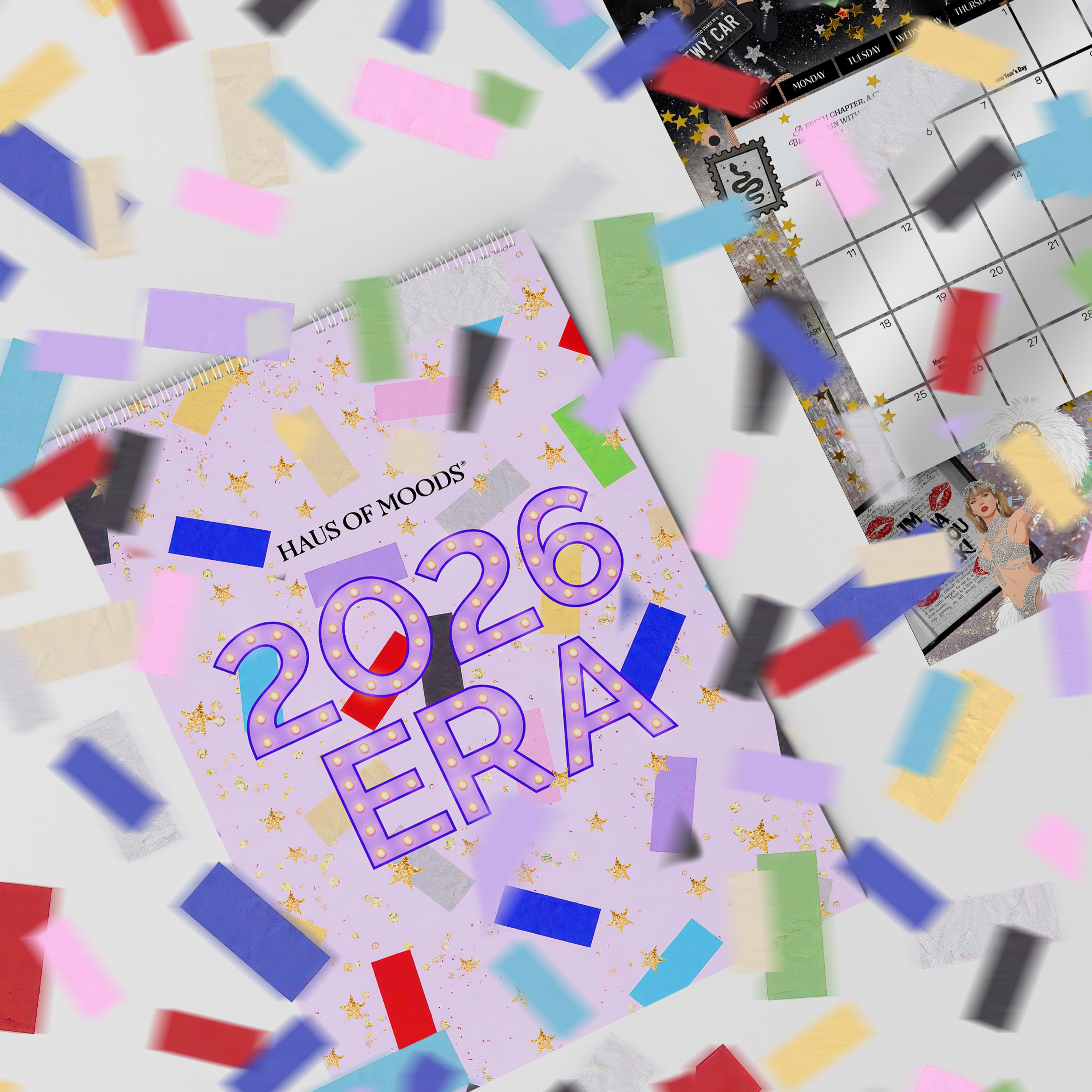 2026 Taylor Swift Inspired Wall Calendar