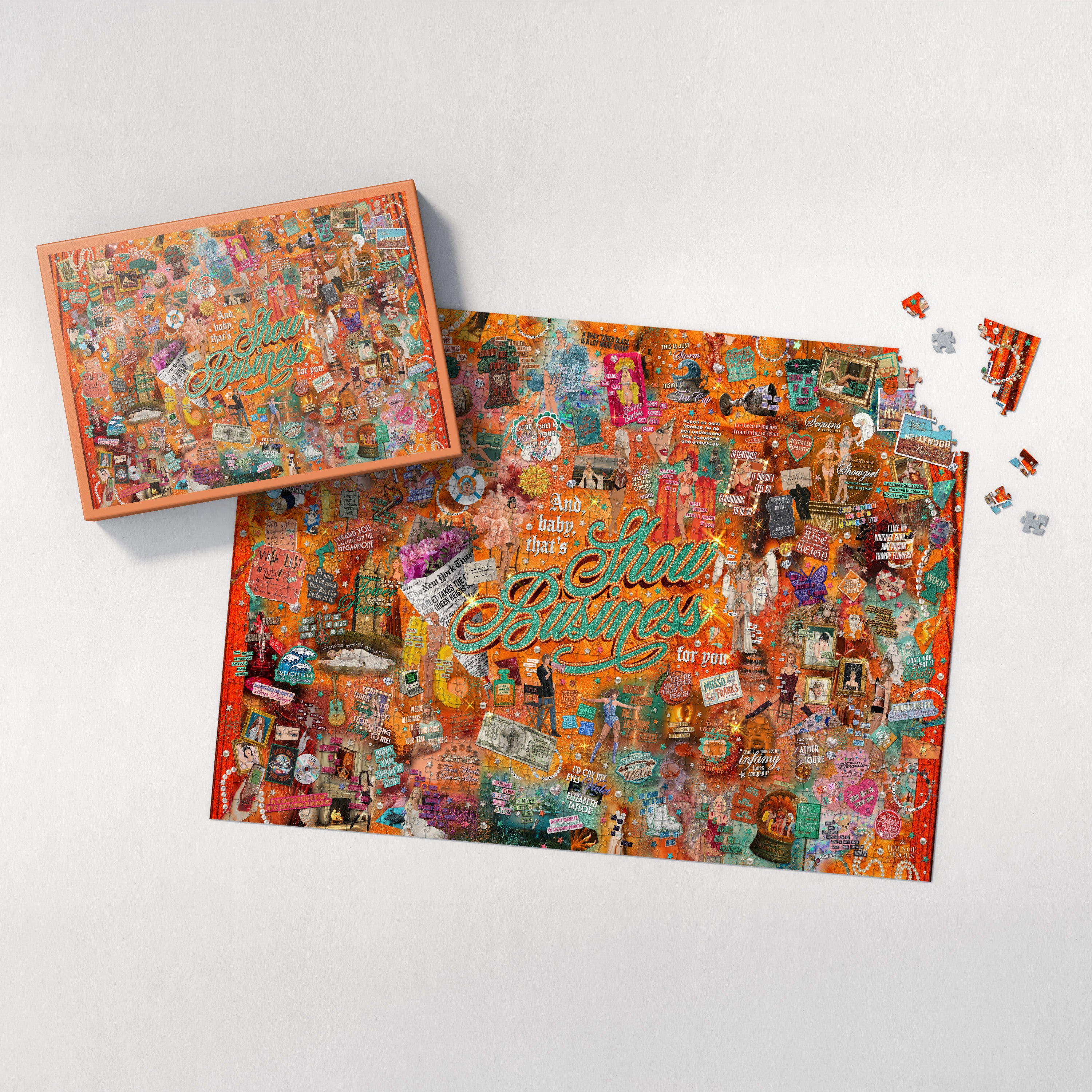 Showgirl Lyrics & Easter Eggs Puzzle ©