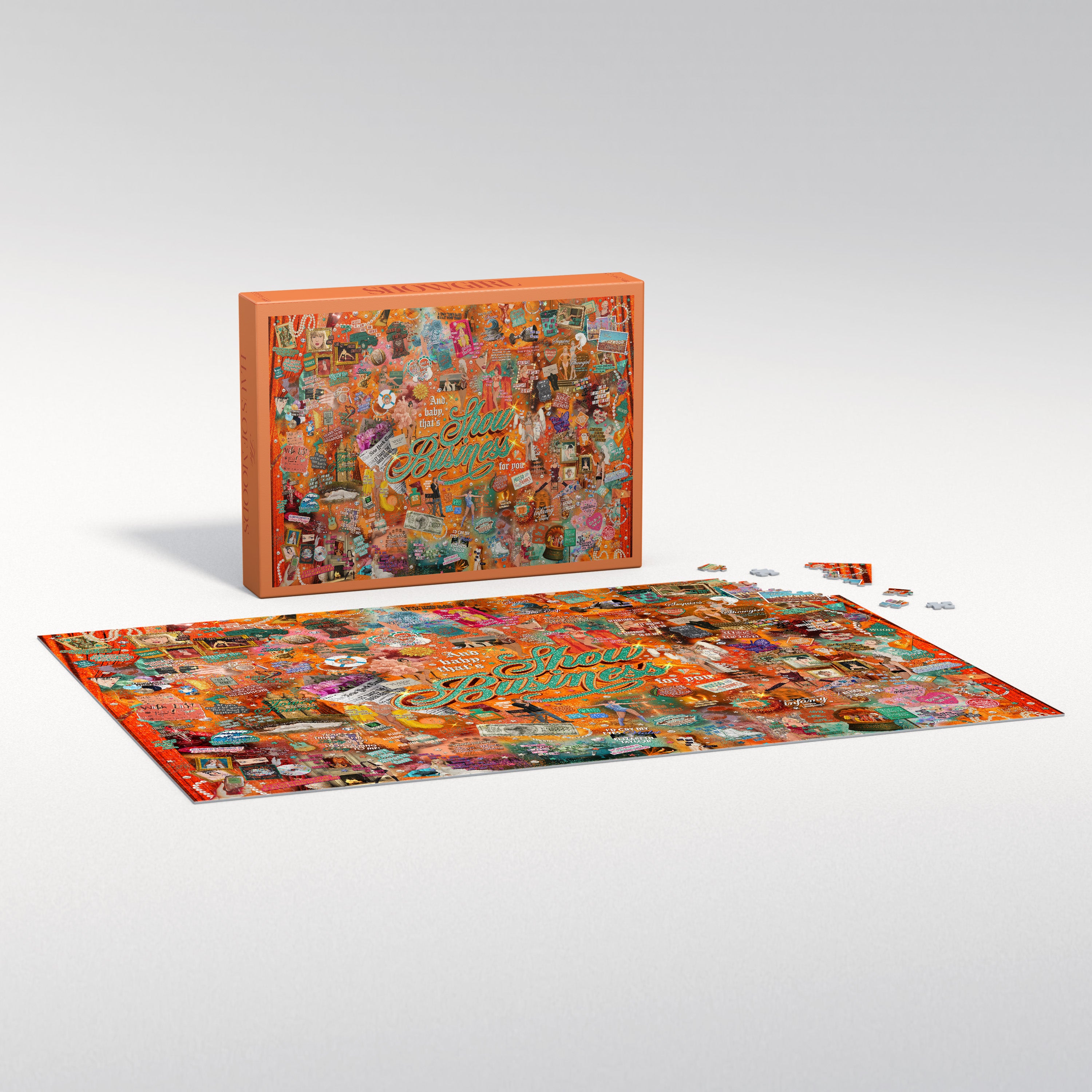 Showgirl Lyrics & Easter Eggs Puzzle ©