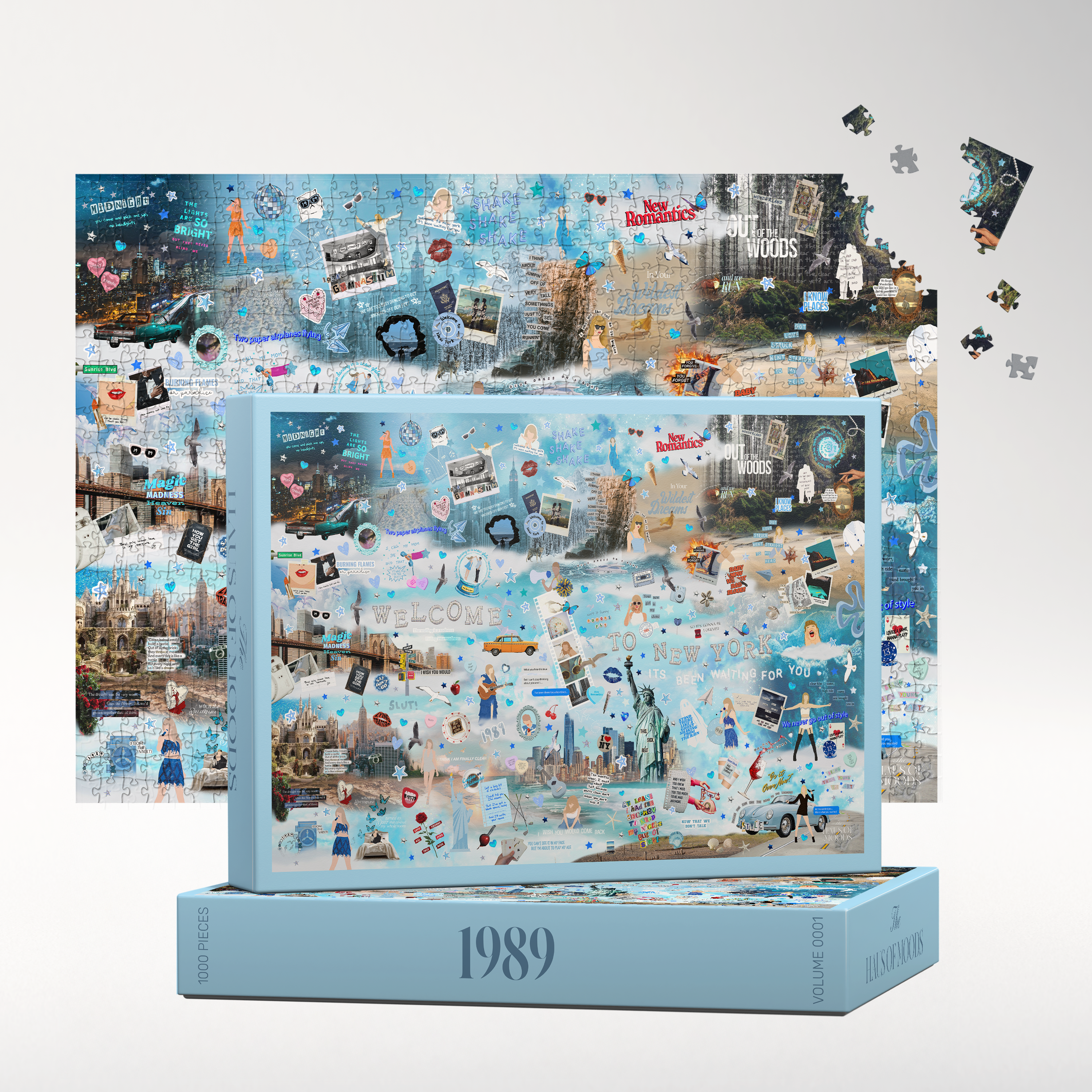 1989 Era Lyrics & Easter Eggs Puzzle ©