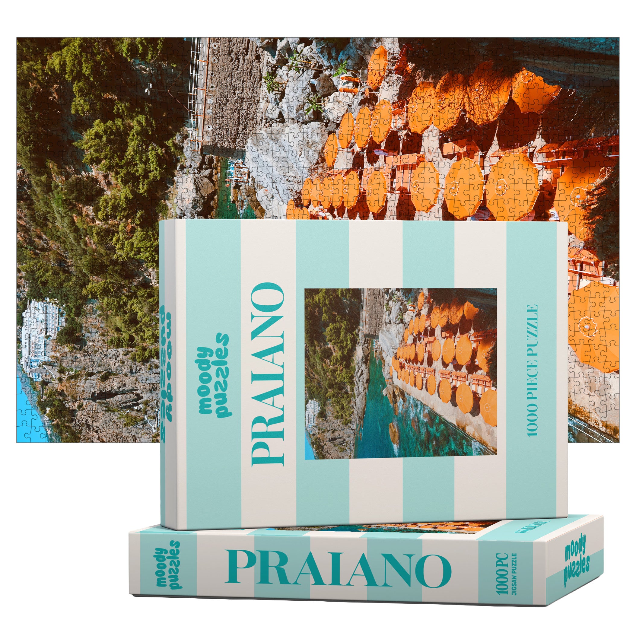 Praiano Amalfi Coast Puzzle | 1000 Piece Travel Jigsaw