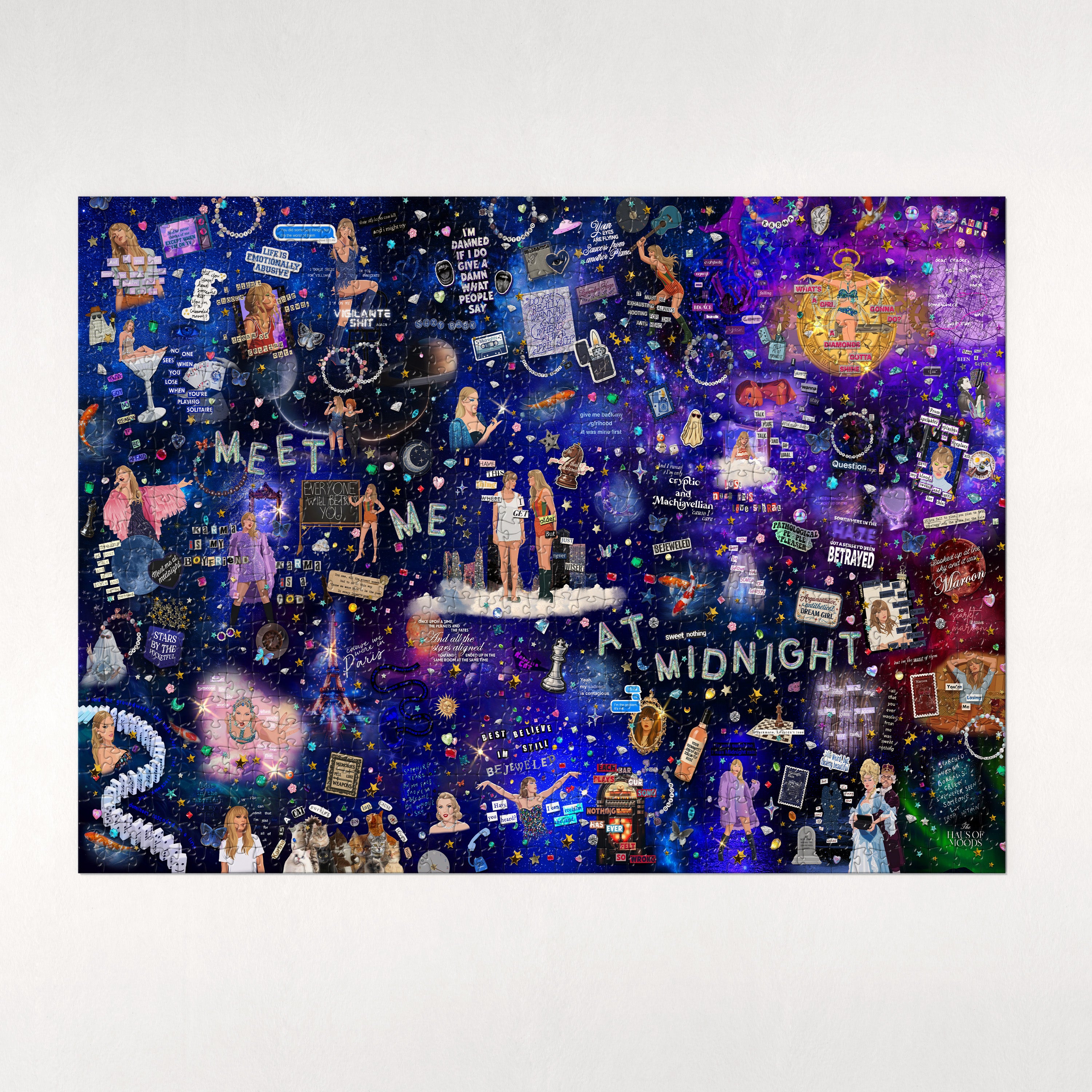 Midnights Lyrics & Easter Eggs Puzzle ©