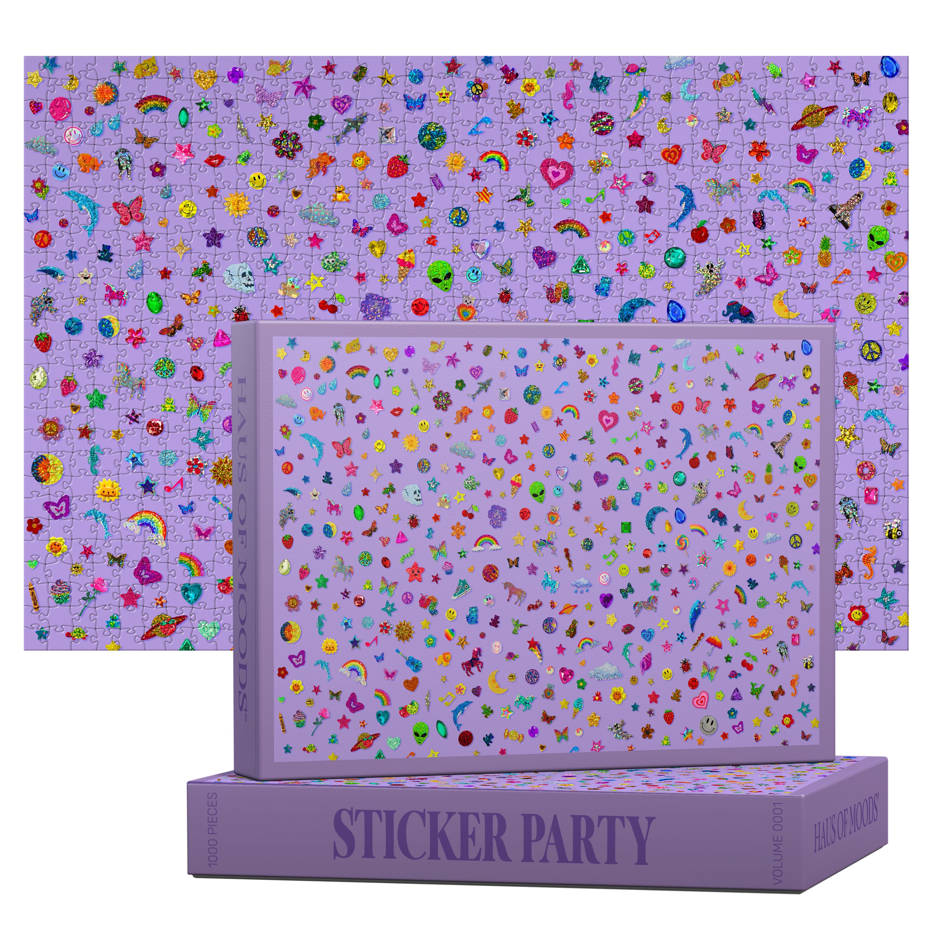 Y2K Sticker Party Puzzle