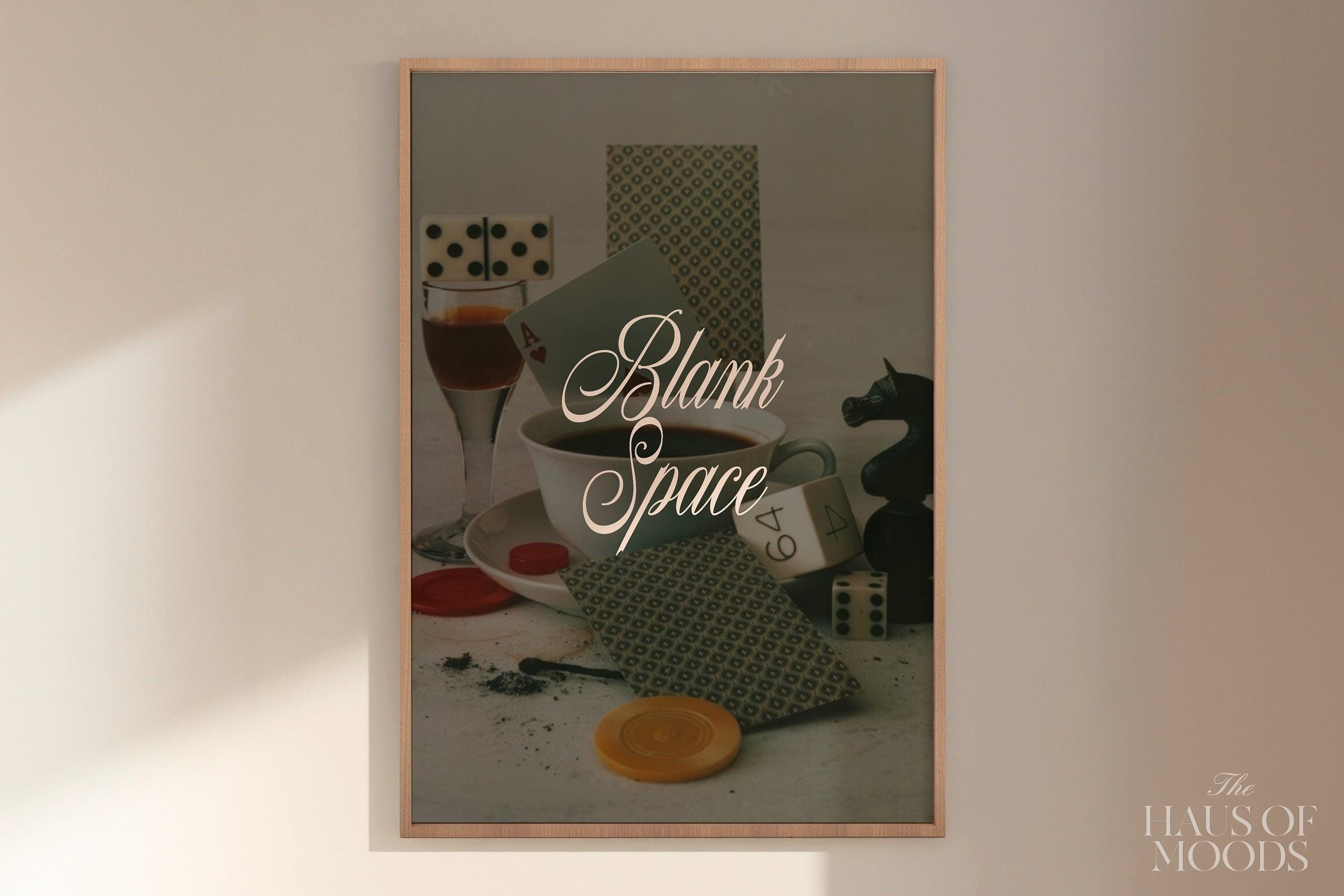 Blank Space 1989-era Taylor Swift–inspired poster — detail view 3