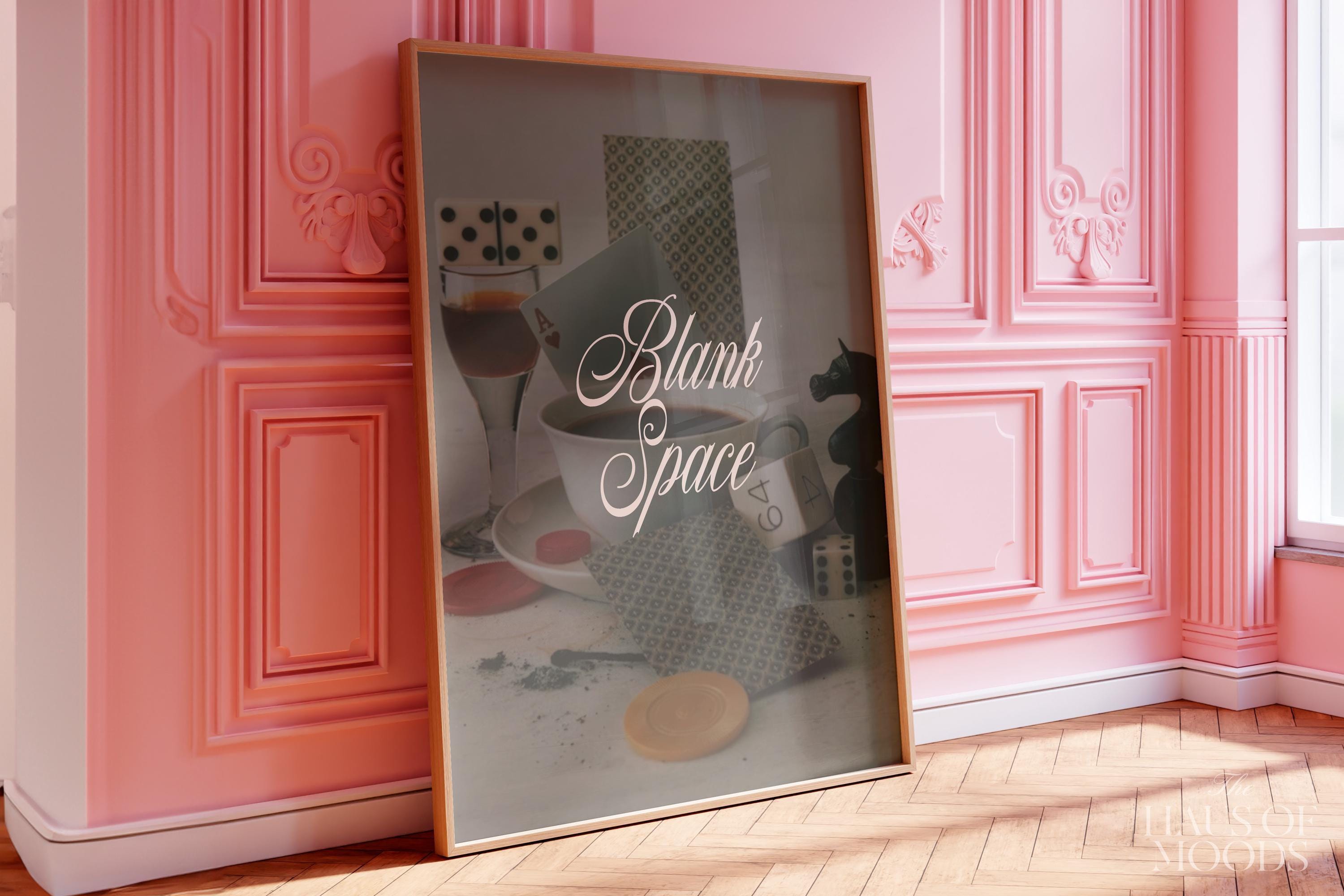 Blank Space 1989-era Taylor Swift–inspired poster — detail view 2