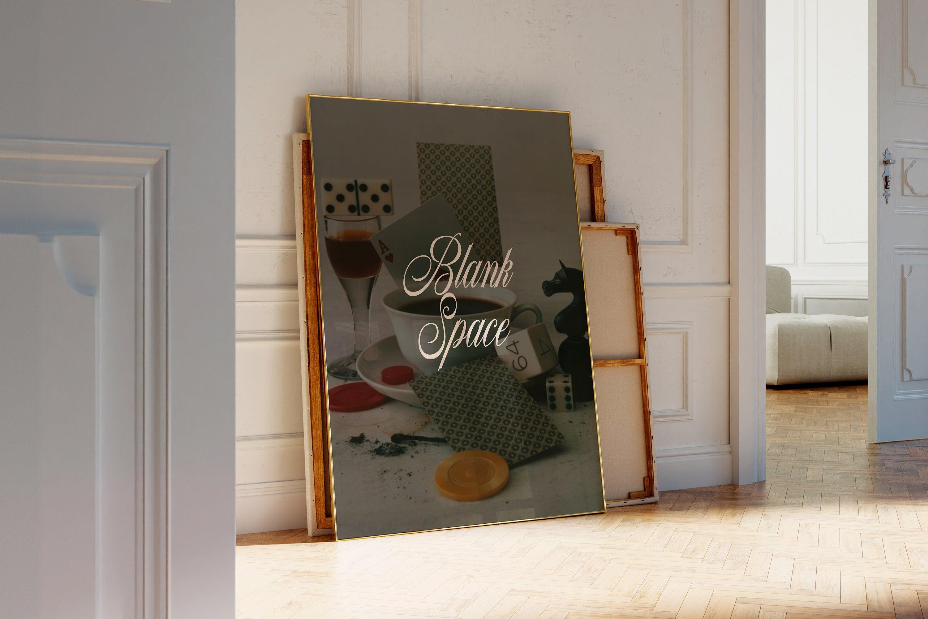 Blank Space 1989-era Taylor Swift–inspired poster — detail view 4