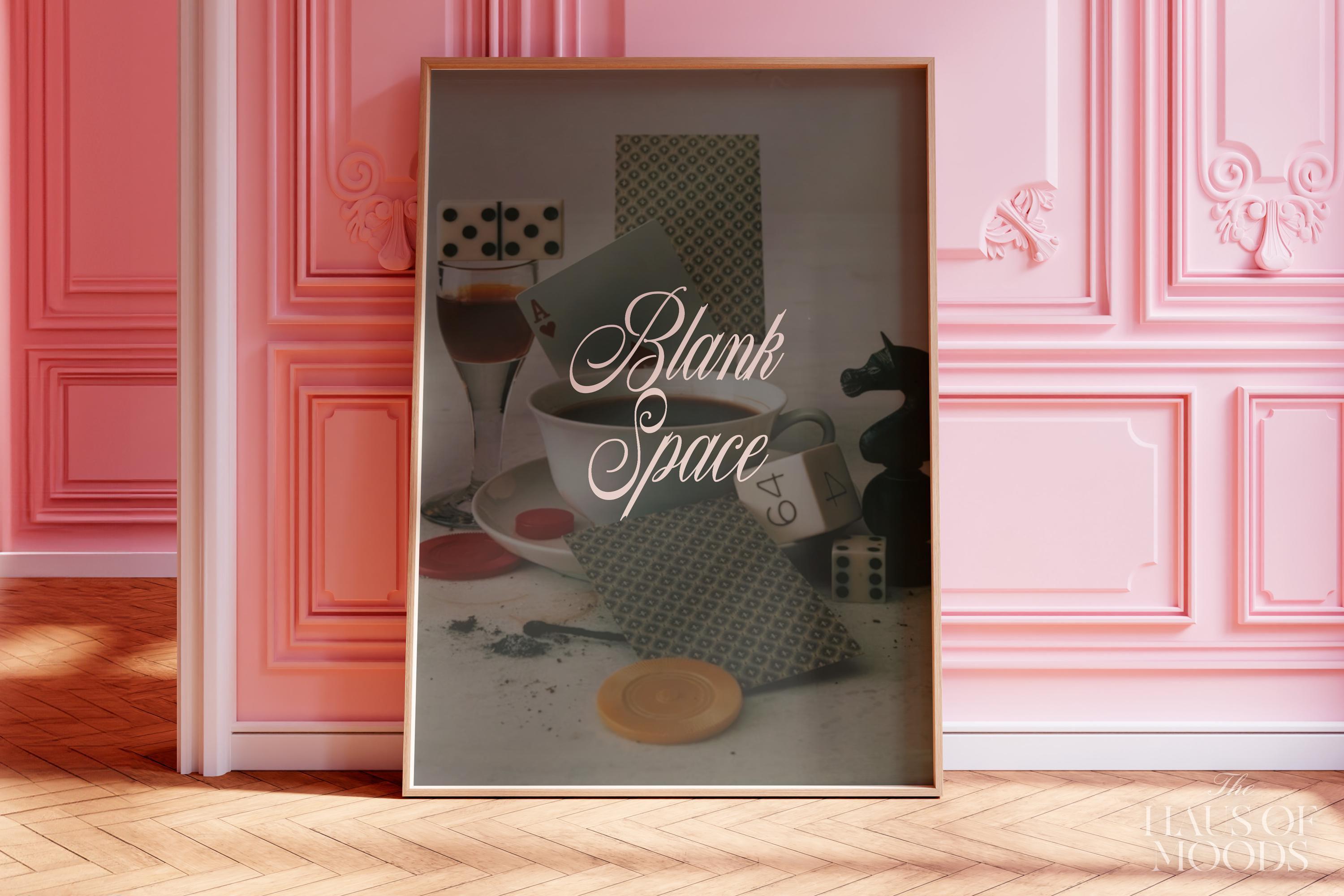 Blank Space.