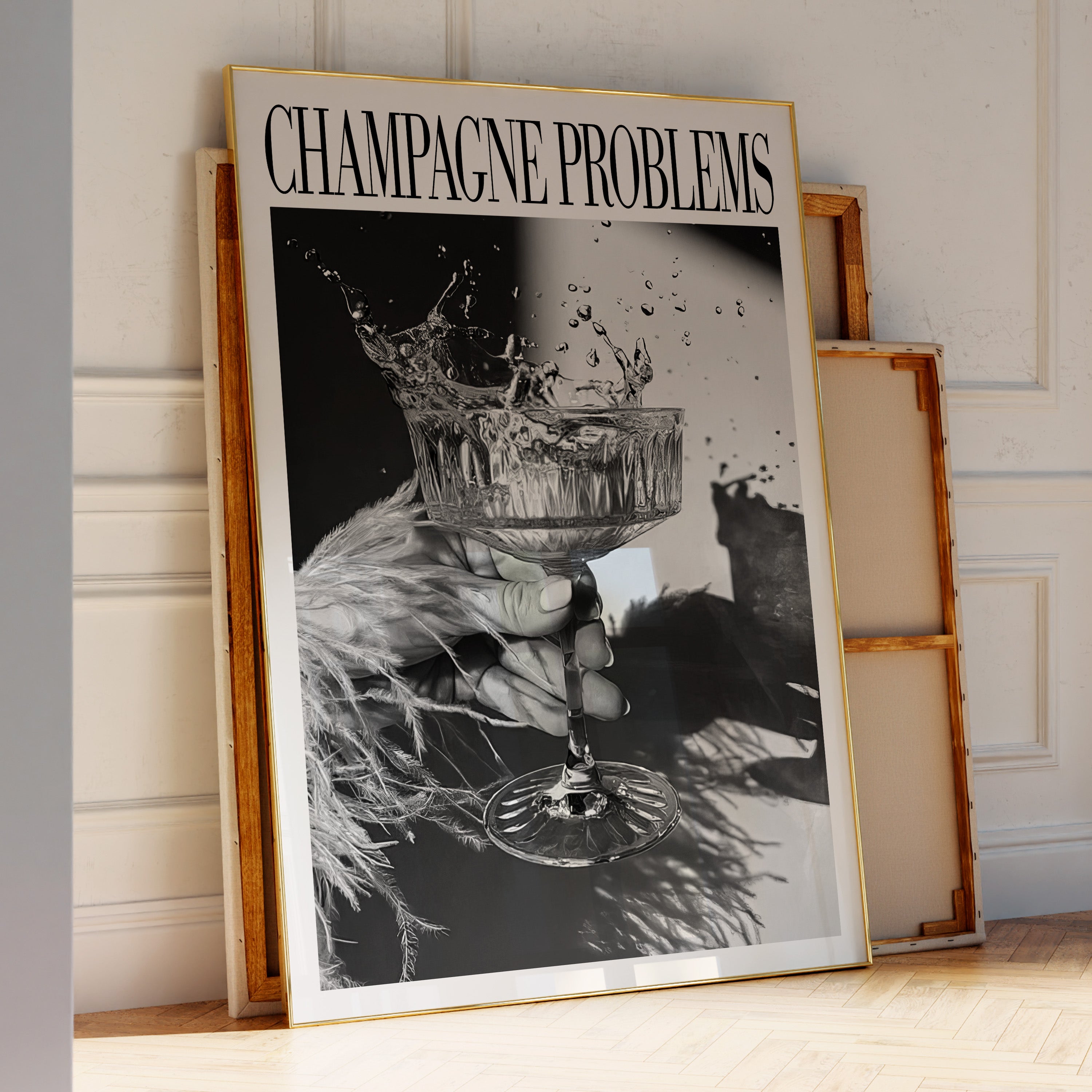 Champagne Problems Evermore Taylor Swift–inspired poster wall art print