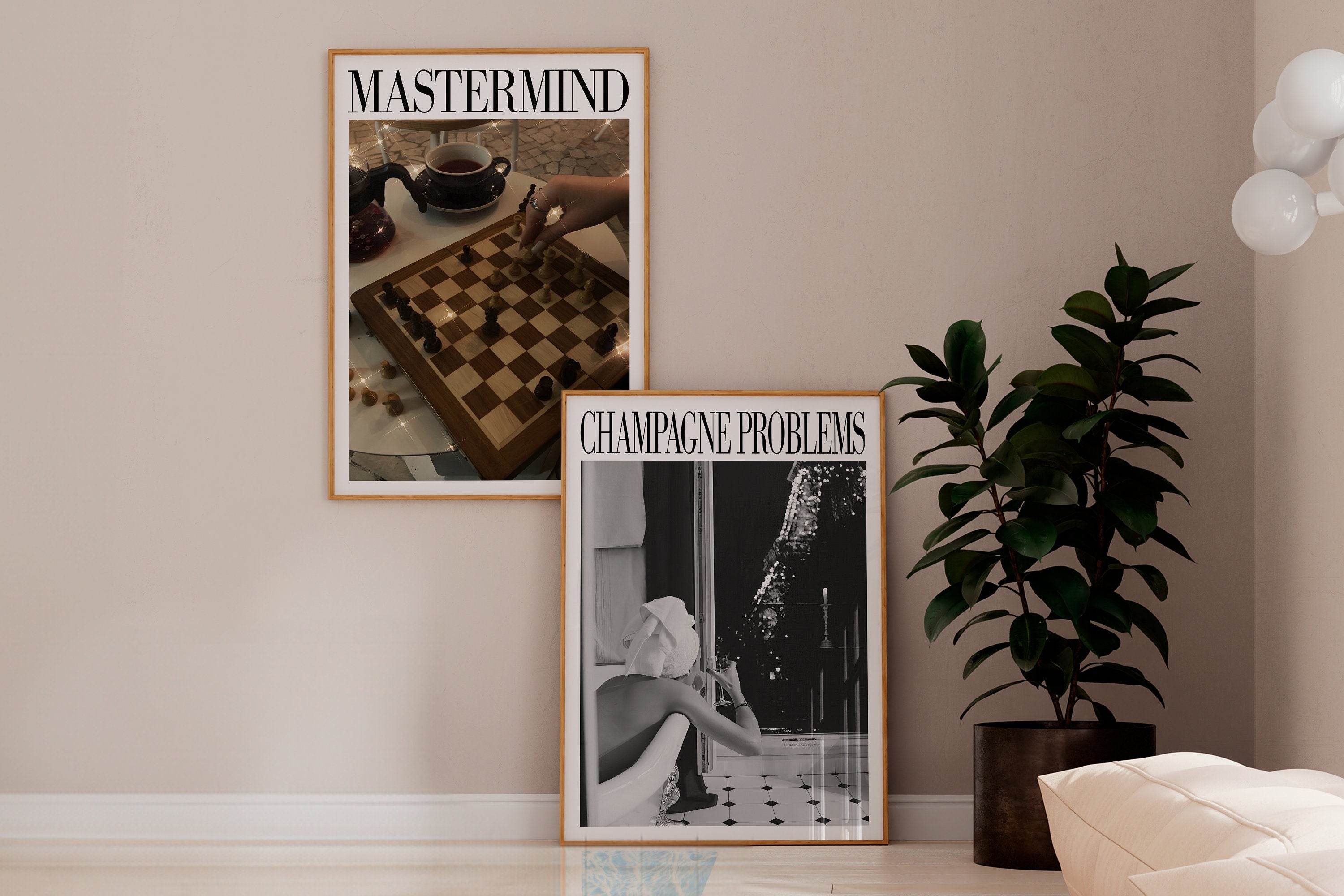 Champagne Problems in Paris.