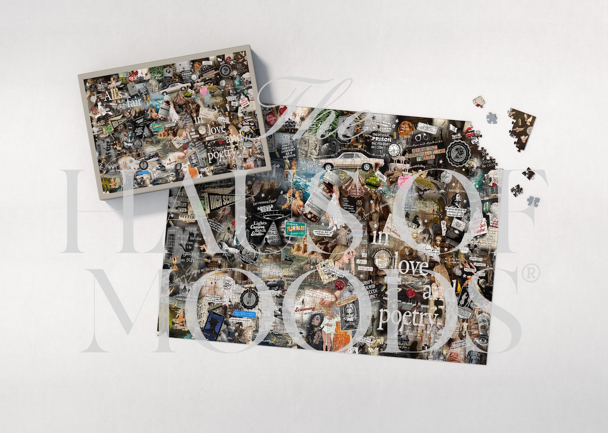 Tortured Poets Lyrics & Easter Eggs Puzzle ©.