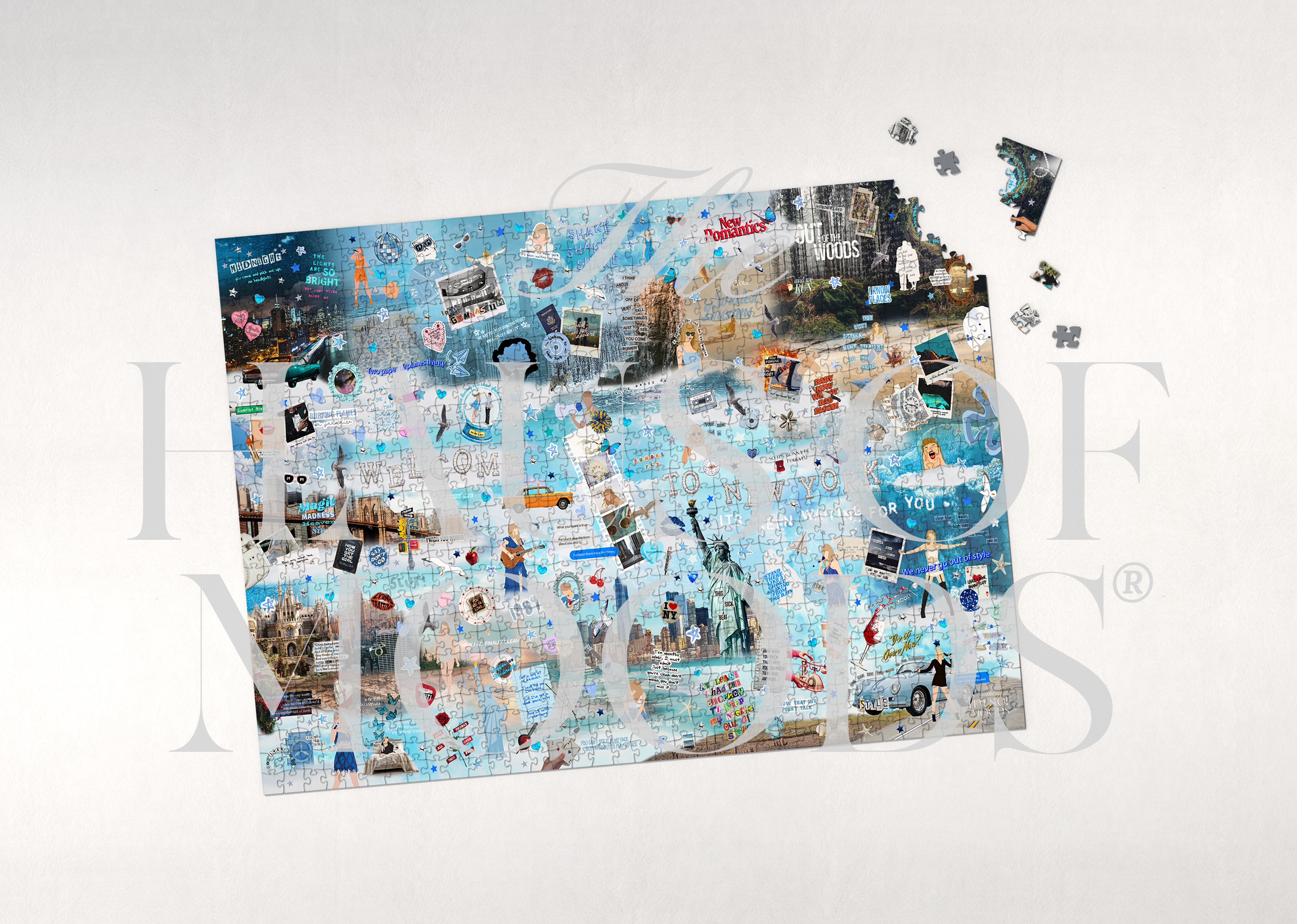 1989 Era Lyrics & Easter Eggs Puzzle ©.