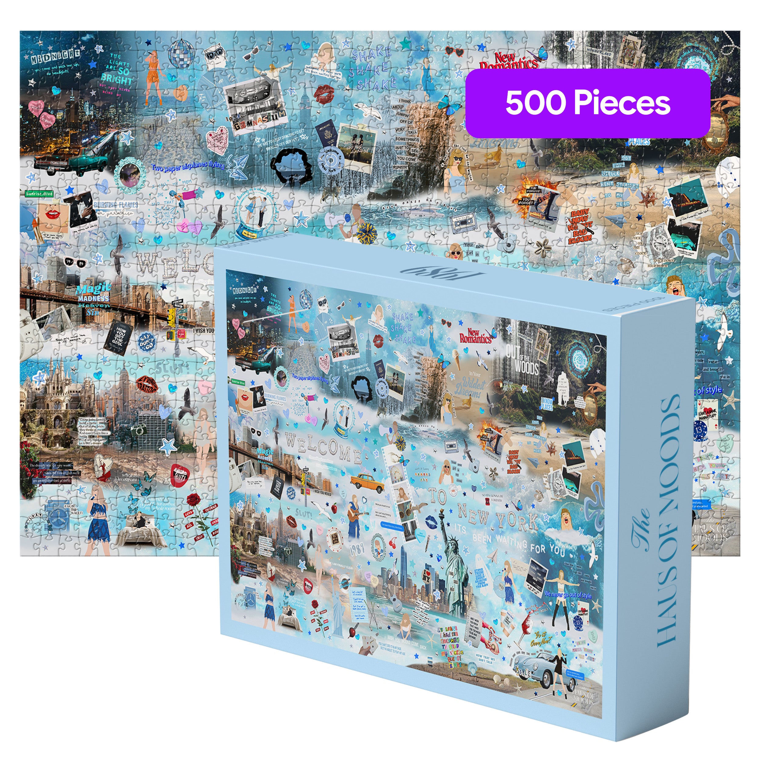 1989 Era Lyrics & Easter Eggs Puzzle ©.