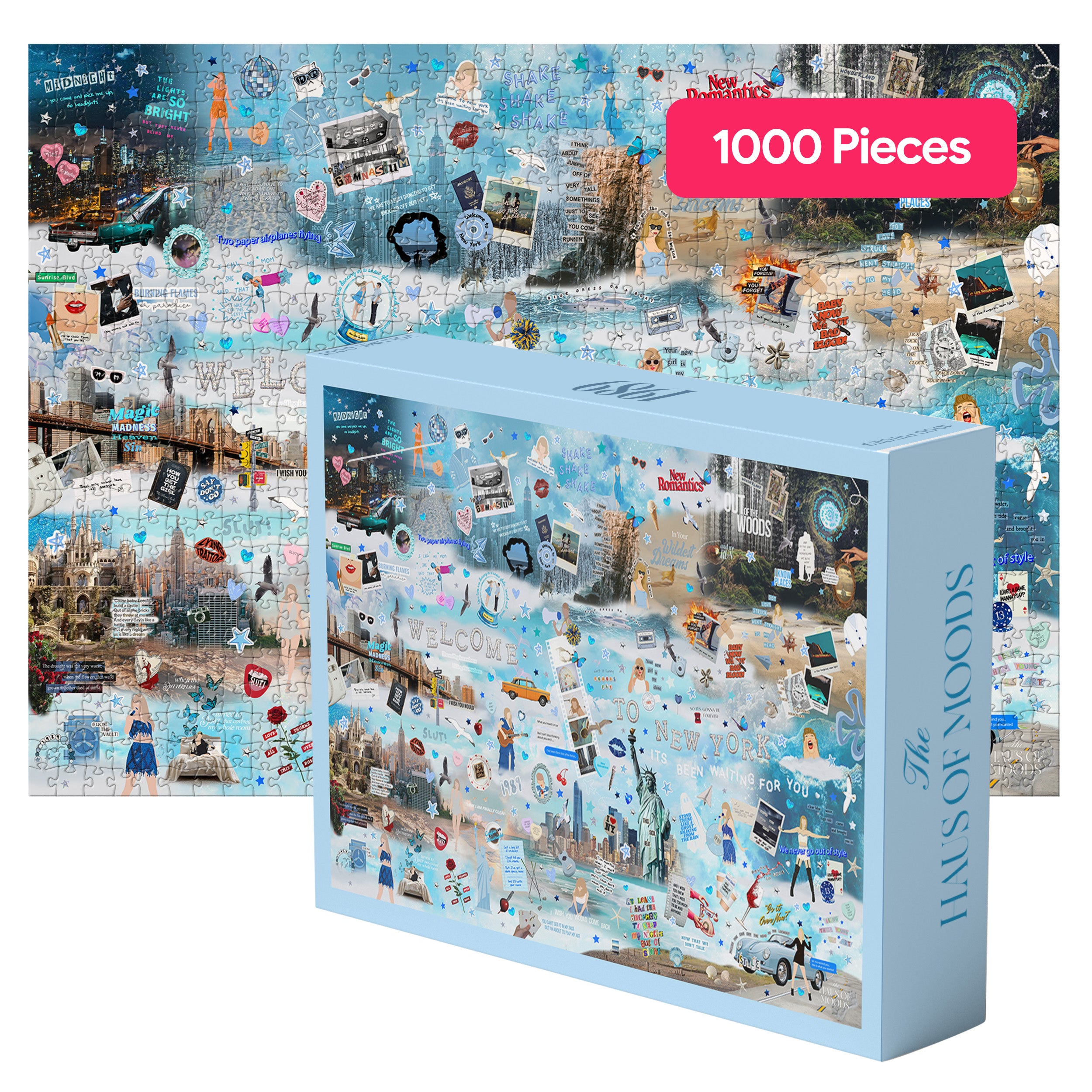 1989 Era Lyrics & Easter Eggs Puzzle ©.