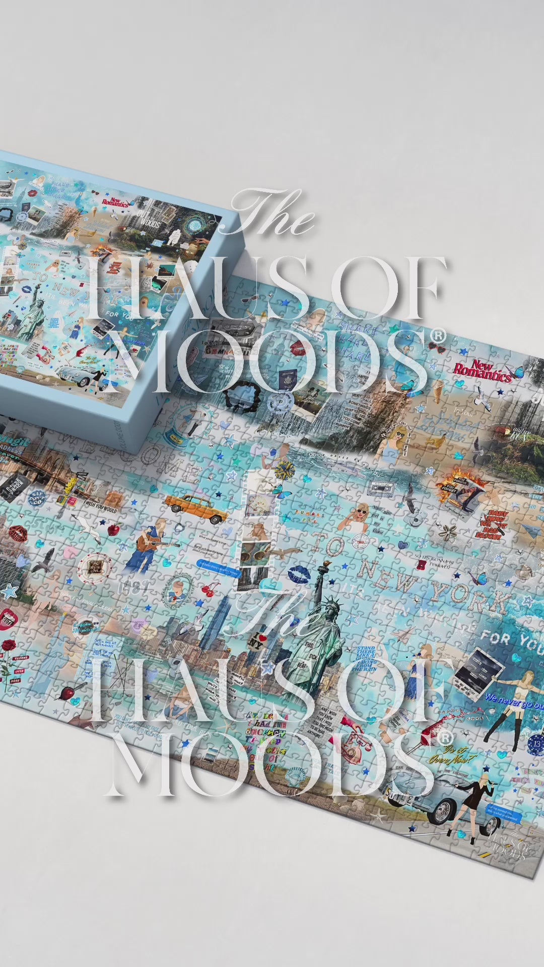 1989 Era Lyrics & Easter Eggs Puzzle ©.