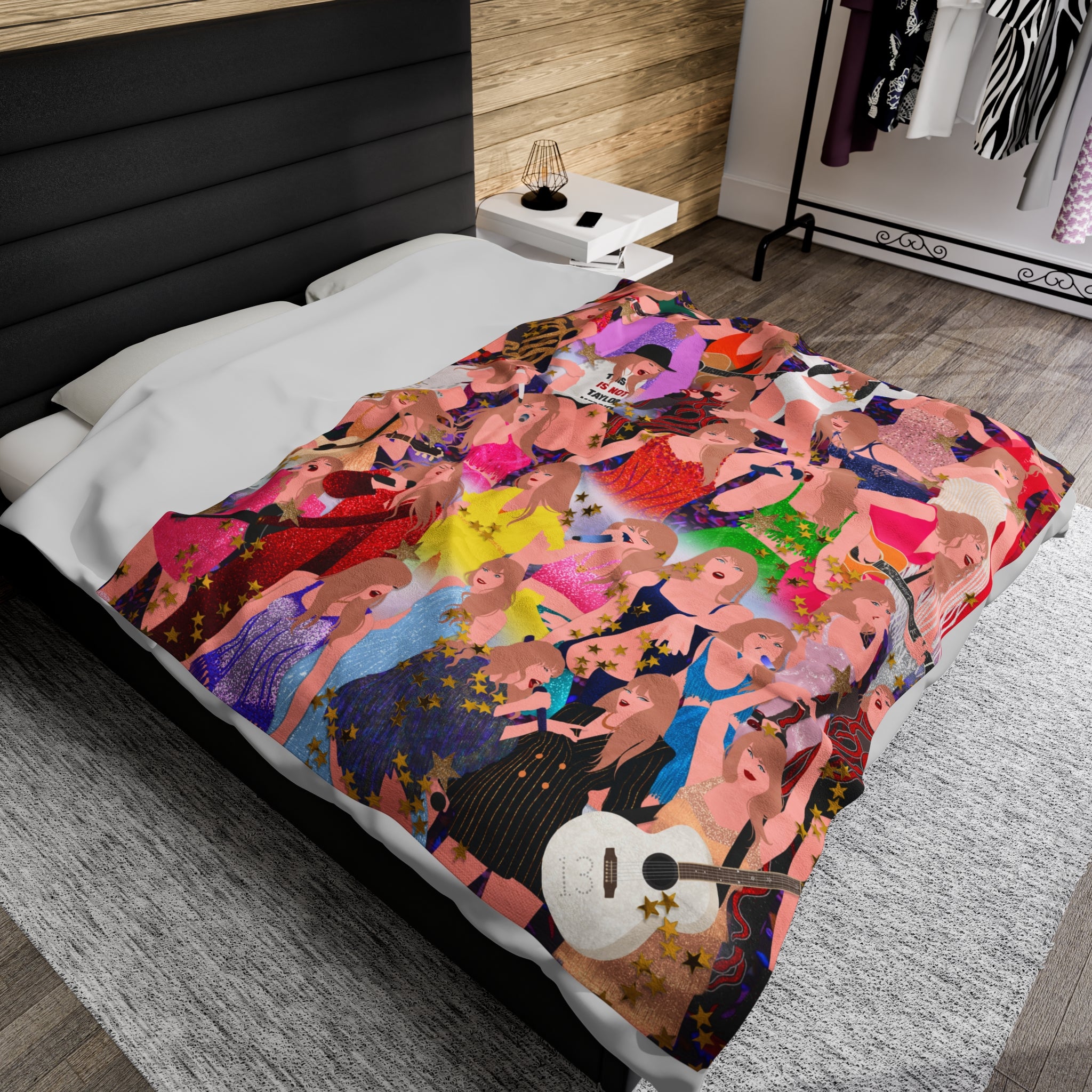 Eras Blanket | Design 01 | Personalized Name Blanket for kids, - et personalized, custom - et, Girl room decor, throw - et.