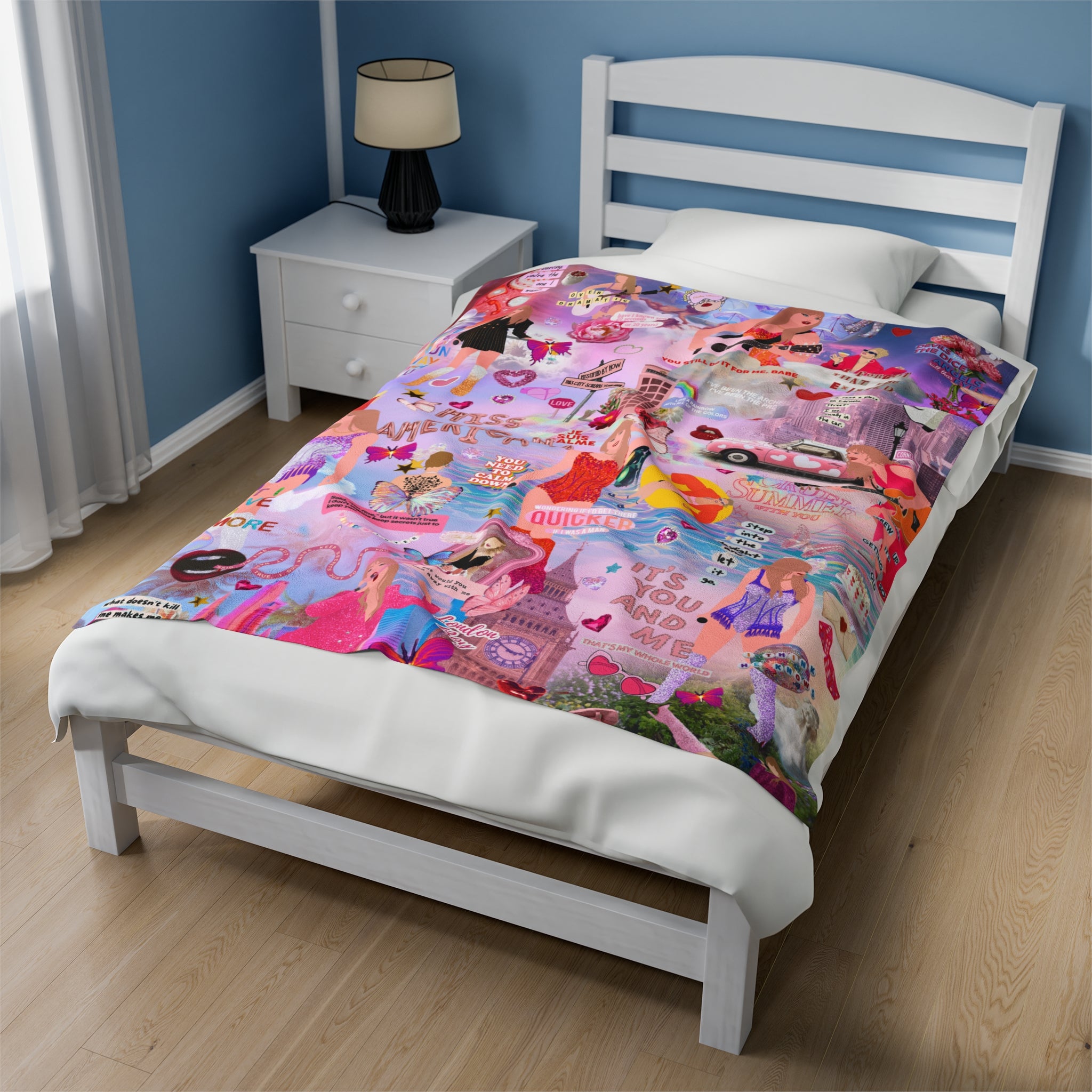 Eras Blanket | Design 03 | Personalized Name Blanket for kids, - et personalized, custom - et, Girl room decor, throw - et.