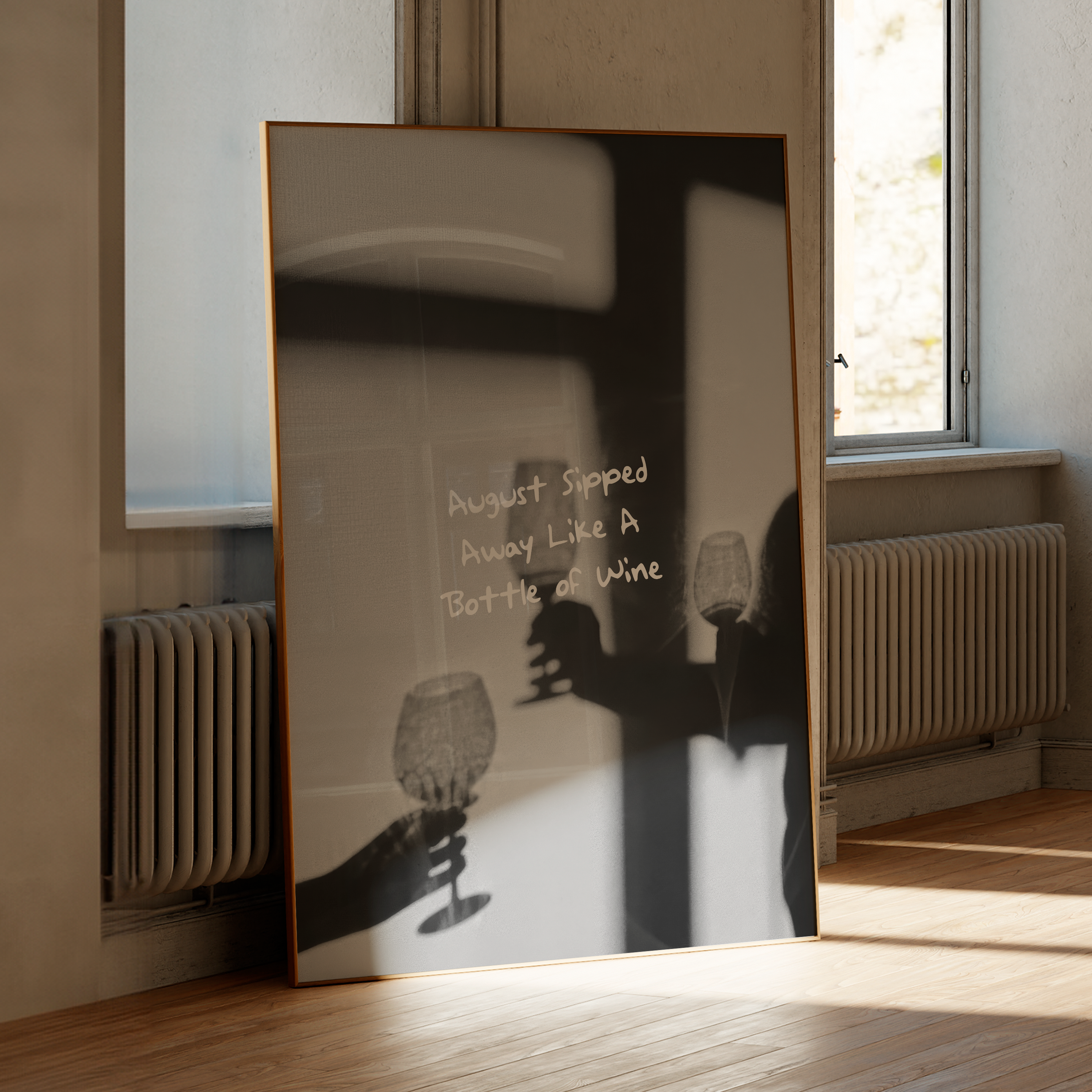 August Sipped Away Like Bottle of Wine.