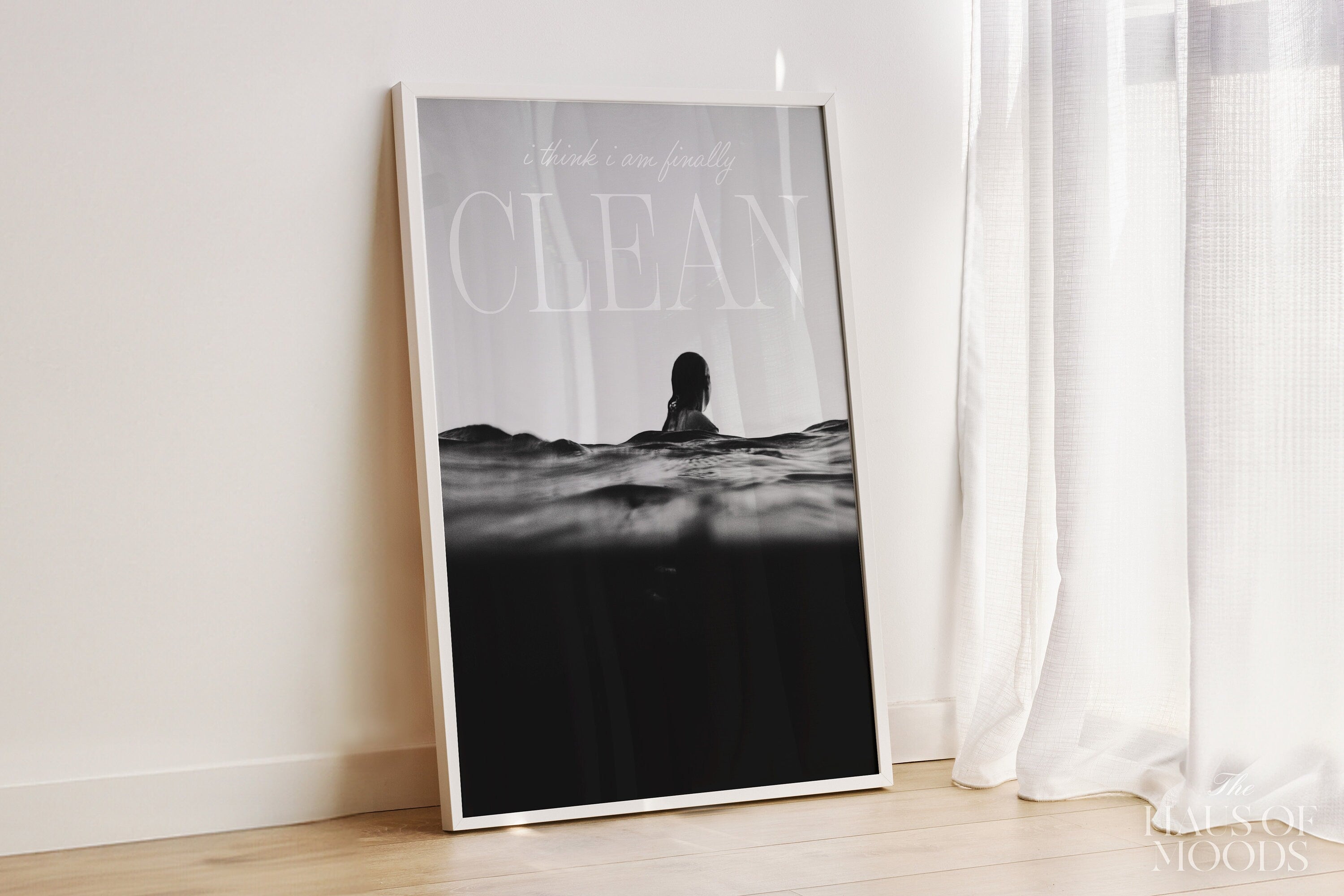 I Think I am Finally Clean.